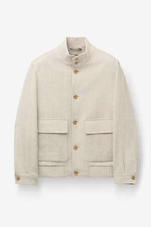 마르조또 울린넨 블루종 - 베이지