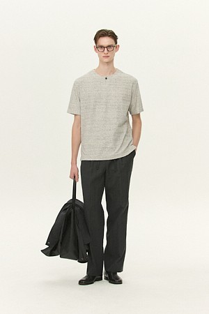 [MOVERE] 반팔 티셔츠 -그레이