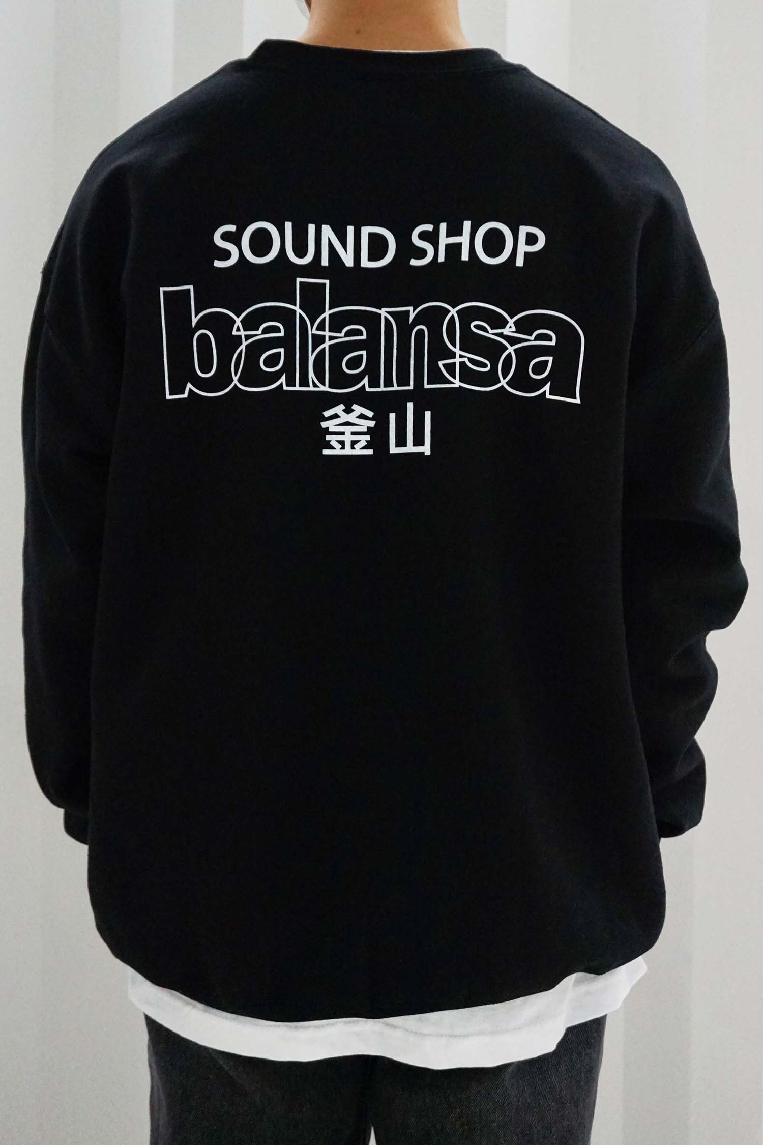 [BALANSA] BALANSA CREW - BLACK_BALANSA [BALANSA] BALANSA CREW - BLACK