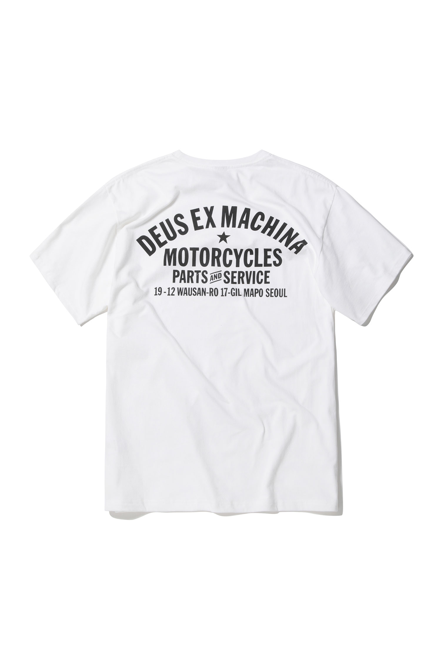 DEUS SEOUL ADDRESS TEE WHITE DEUS EX MACHINA deus-seoul-address-tee-white-deus-ex-machina