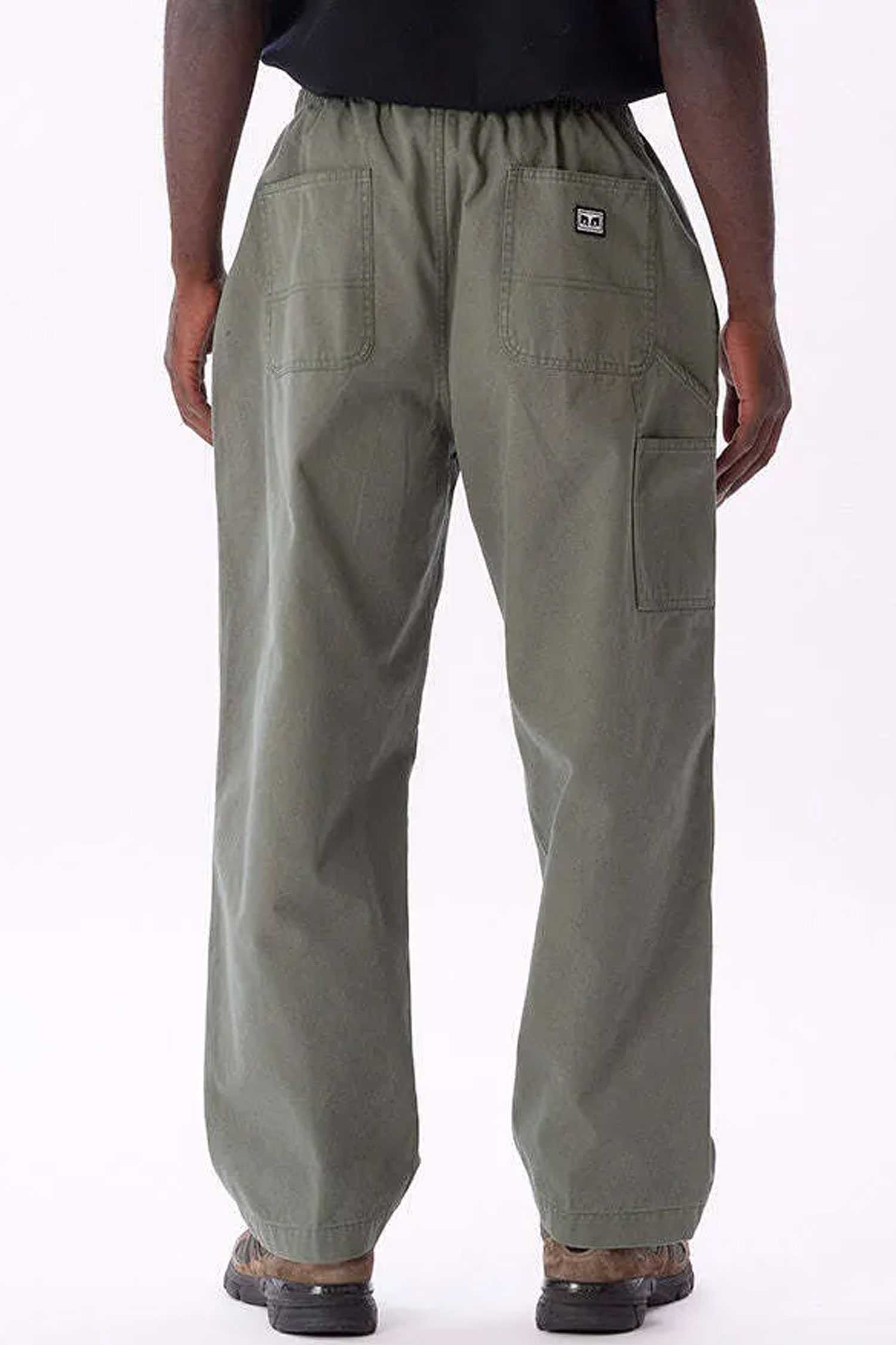OBEY] BIG EASY CANVAS PANT - SMOKEY OLIVE_OBEY