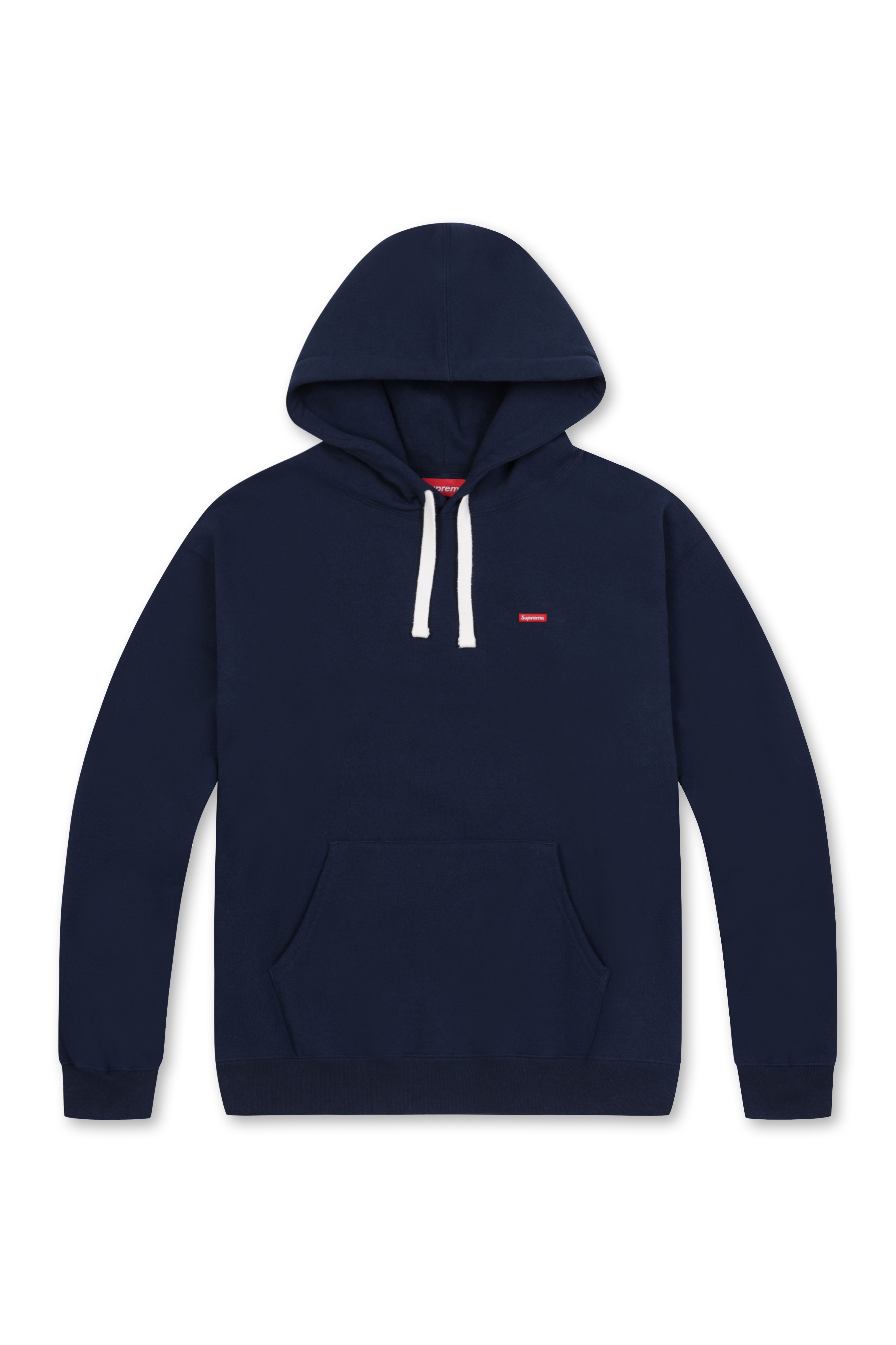 SUPREME] 23FW SmallBox Hooded Sweatshirt - NAVY_SUPREME