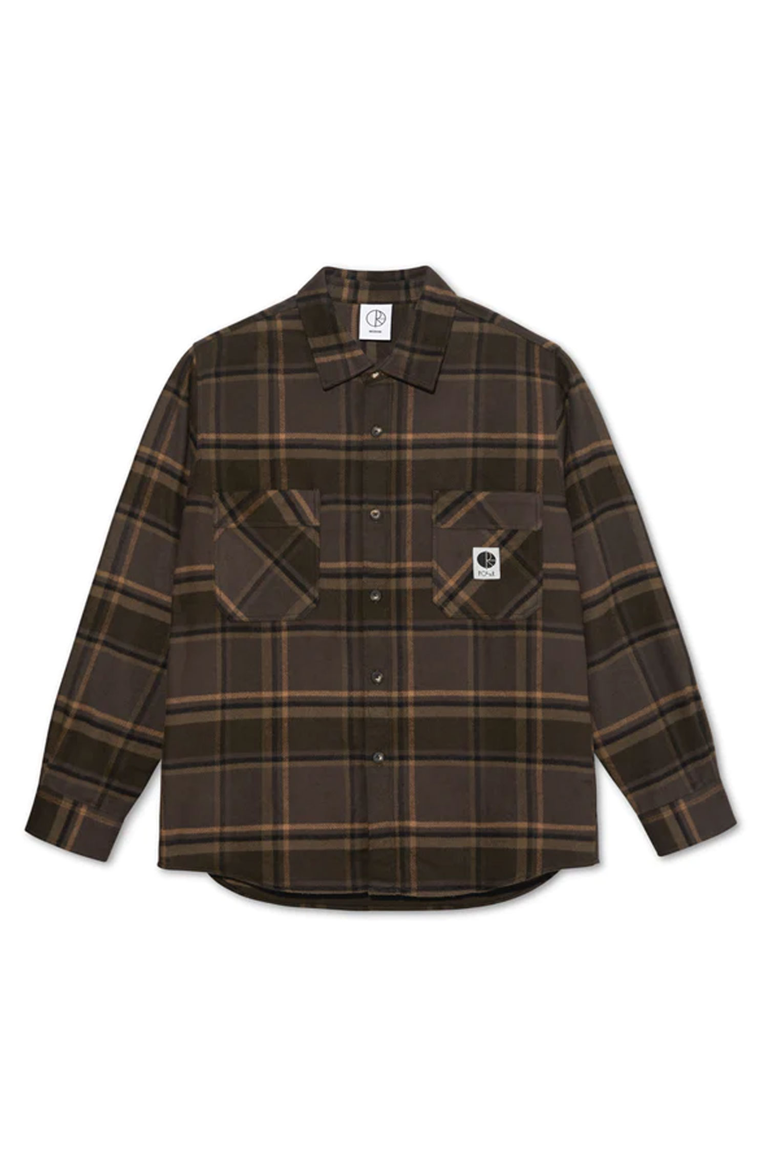 [폴라스케이트] Mike LS Shirt  Brown / Mauve