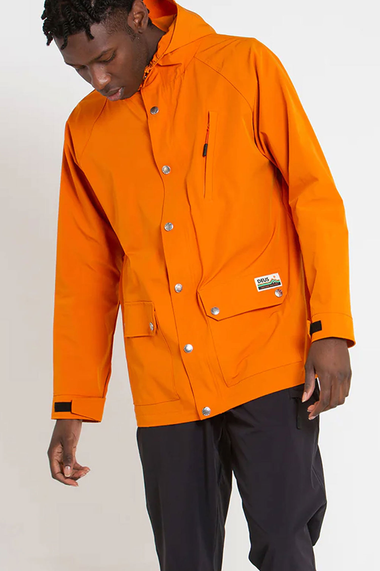 [데우스] RAMBLER ANORAK 아노락 재킷 ORANGE OCHRE