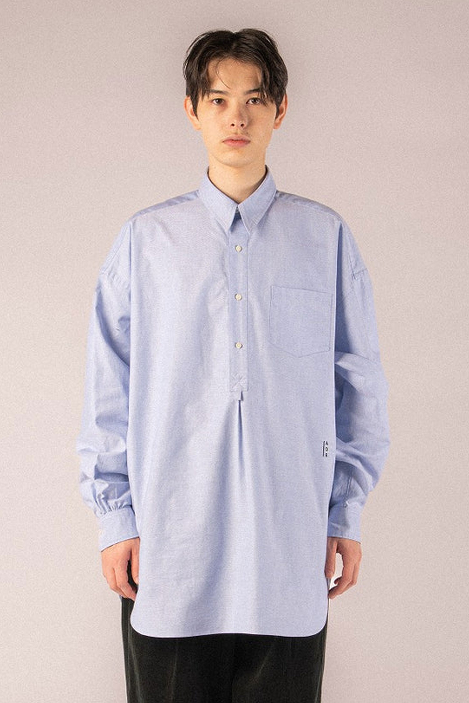 [AOR] Drewery Shirt - SAX BLUE