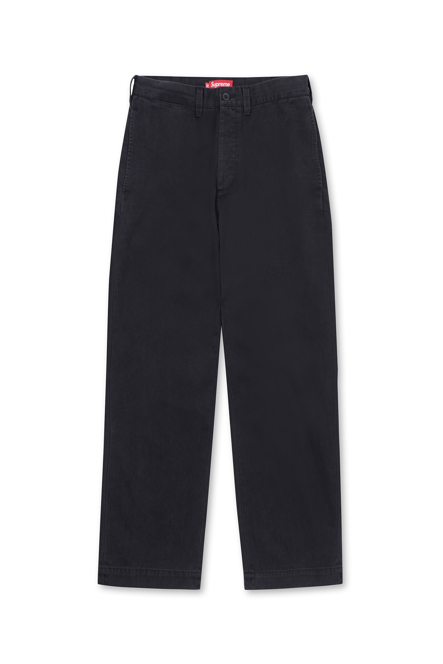 SUPREME] 23FW Chino Pants 치노 팬츠 - Black_SUPREME