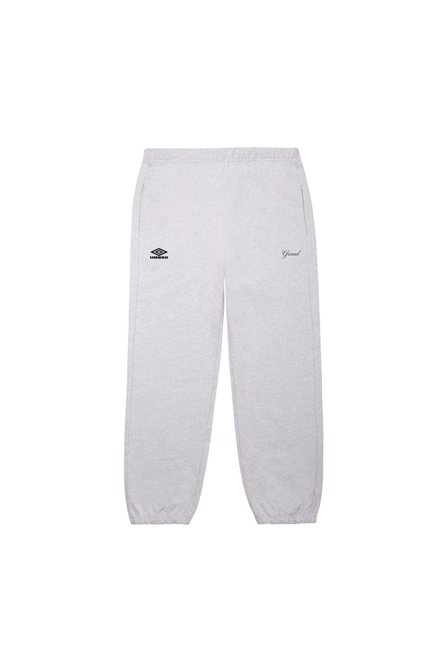 GRAND COLLECTION - 캐주얼팬츠 - [그랜드컬렉션X엄브로] Sweatpant 스웻팬츠 - Ash Grey