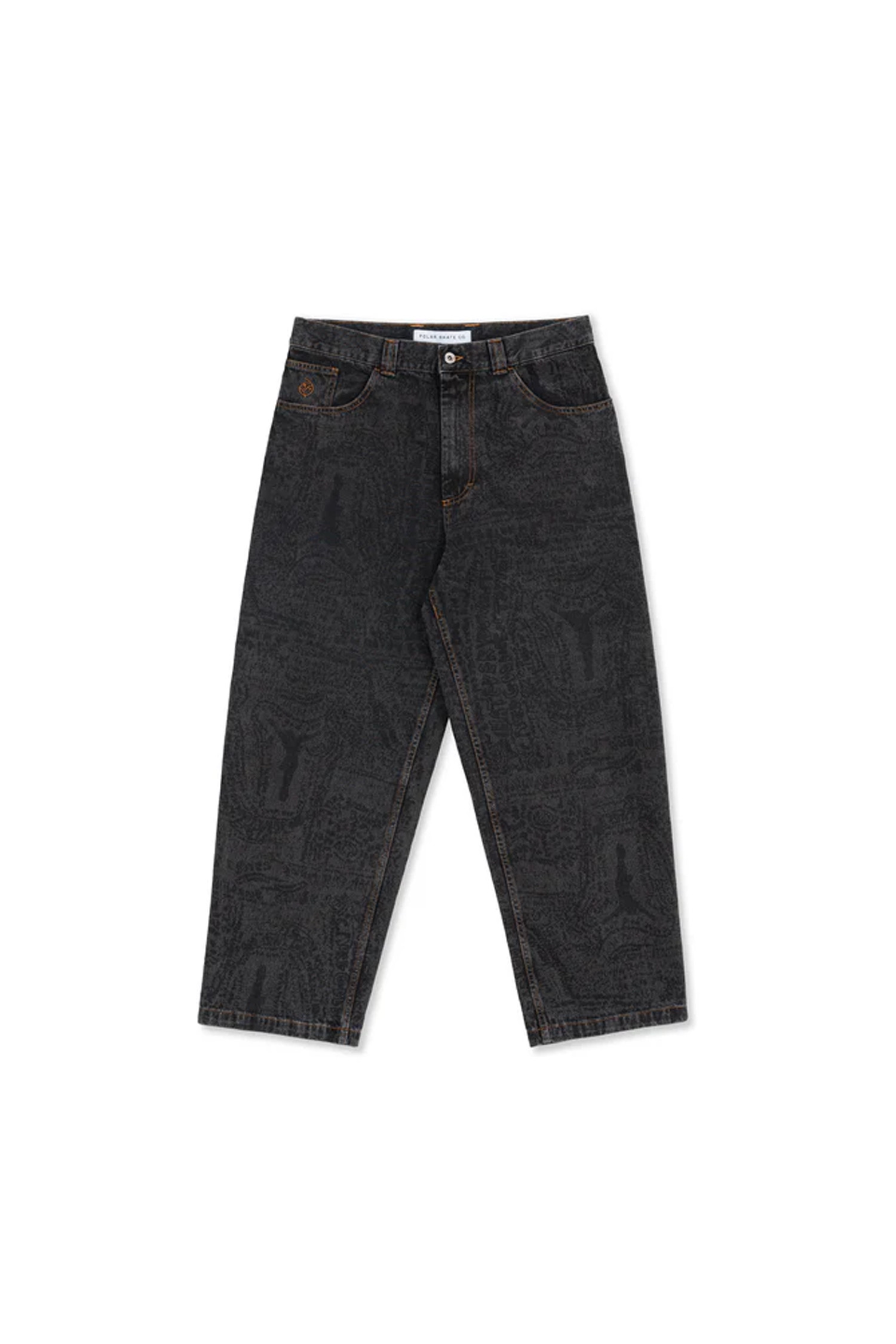 POLAR SKATE - 데님 - [폴라스케이트] Big Boy Pants | Exist 빅 보이 팬츠 - Washed Black