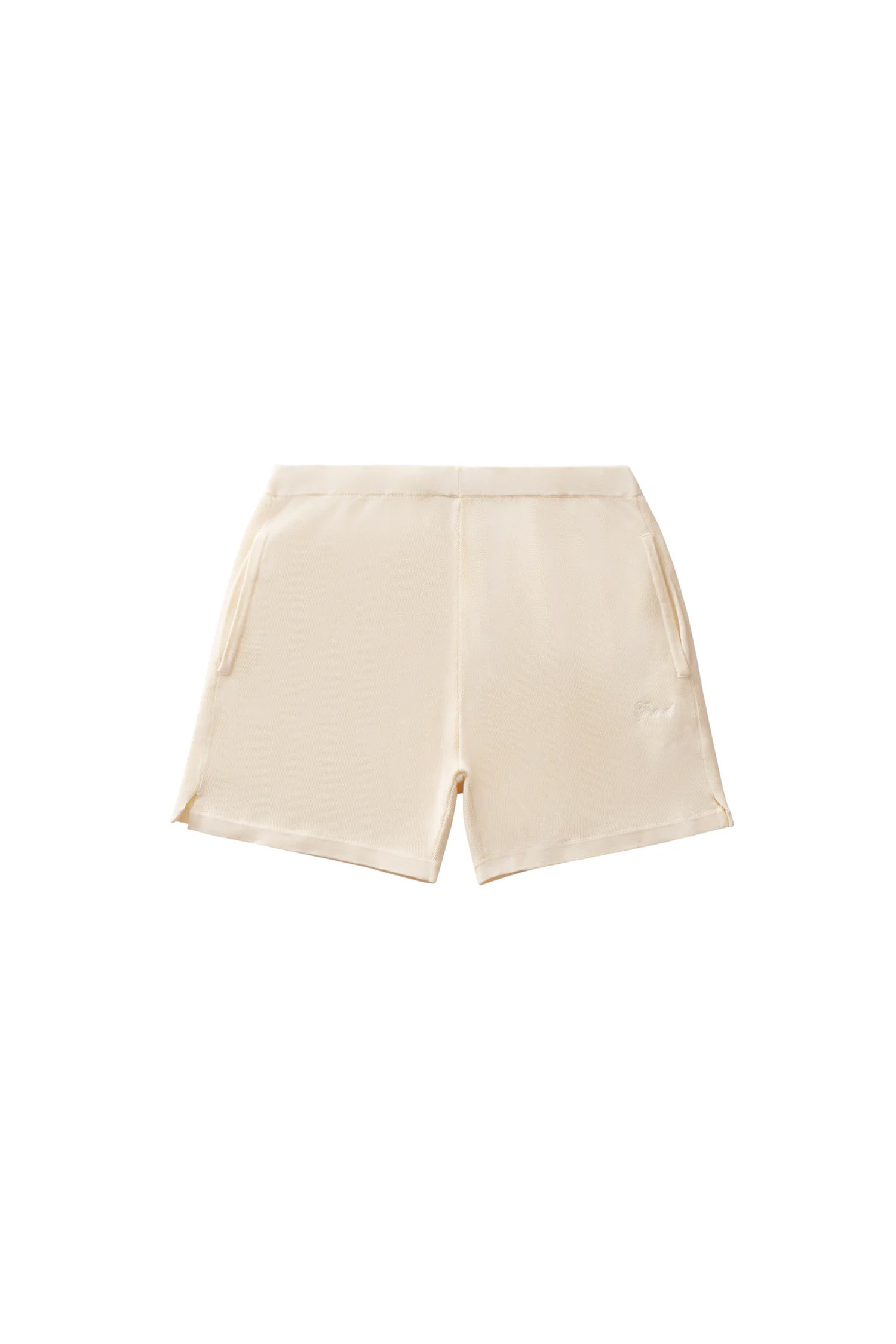 GRAND COLLECTION - 하프팬츠 - [그랜드컬렉션] Knit Short 니트 쇼츠 - Cream