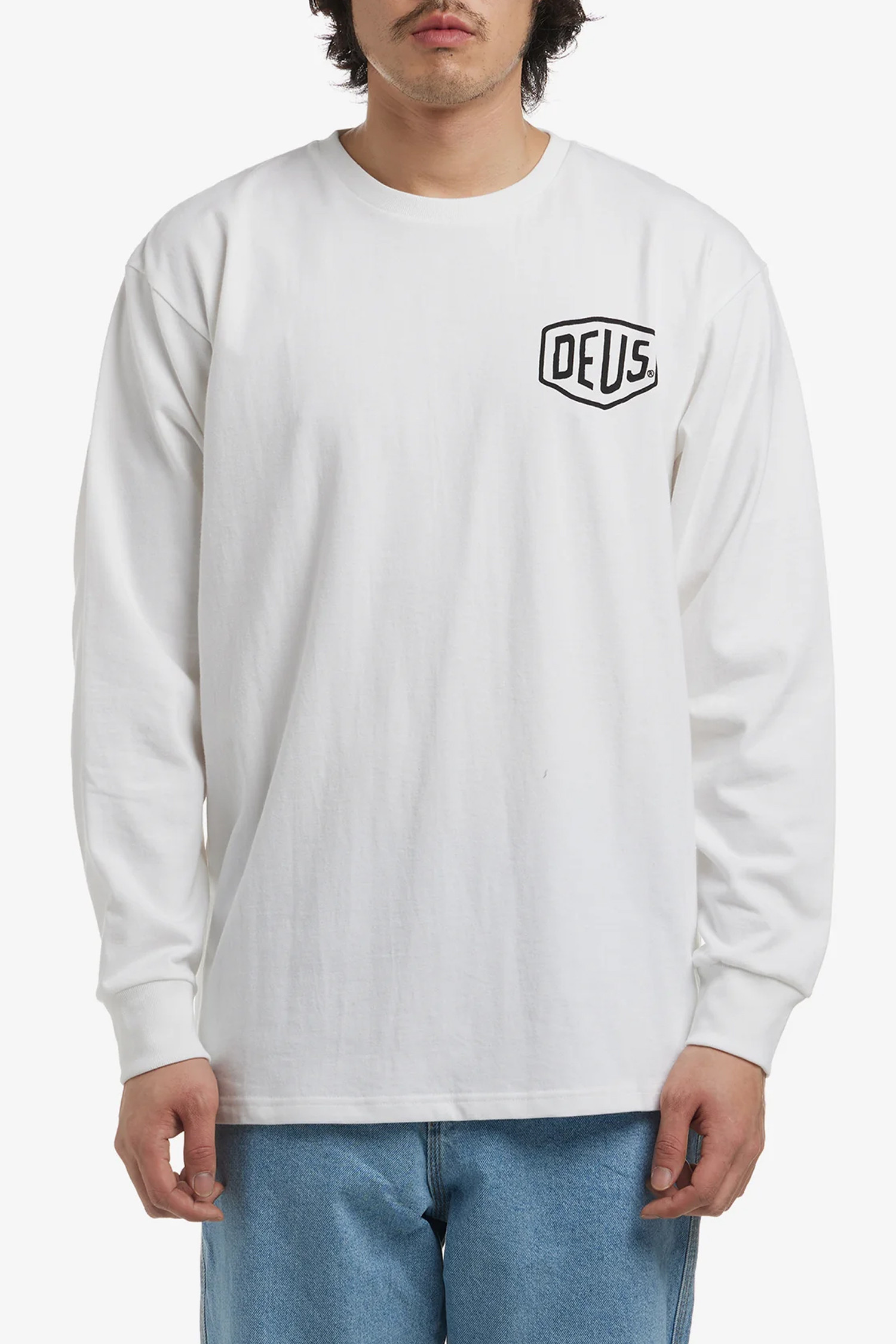 DEUS EX MACHINA - 긴팔티셔츠 - [데우스서울] SEOUL L/S TEE 서울 긴팔 티셔츠 - WHITE