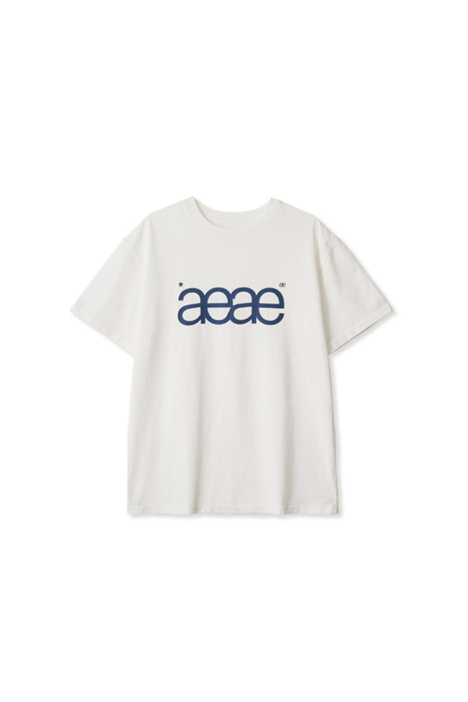 AEAE - 반팔티셔츠 - [AEAE] LOGO T-SHIRTS WHX