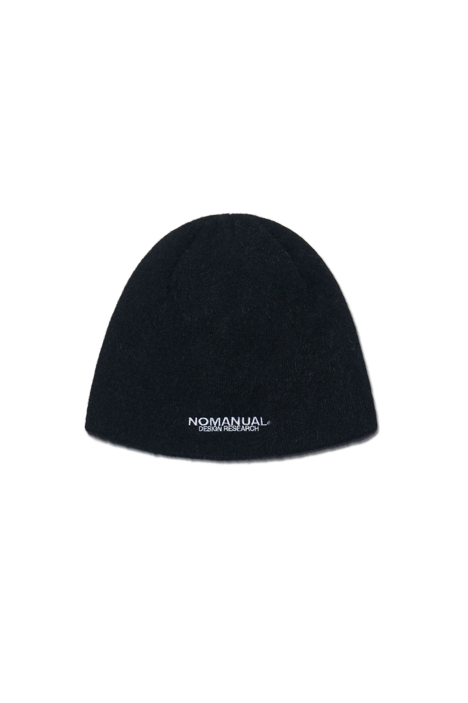 NOMANUAL - 모자 - [노매뉴얼] NM HAIRY BEANIE - BLACK