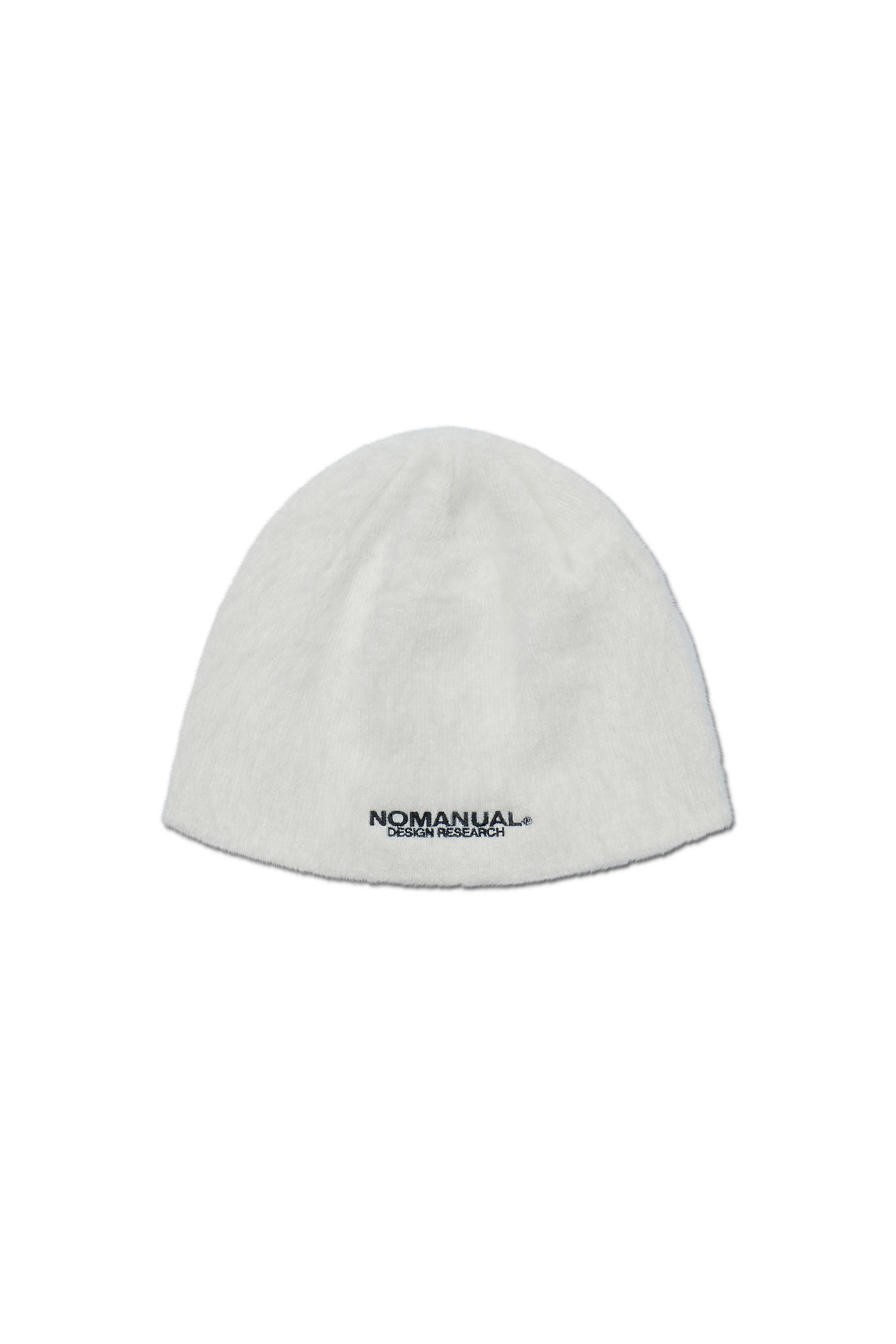 NOMANUAL - 모자 - [노매뉴얼] NM HAIRY BEANIE - CREAM