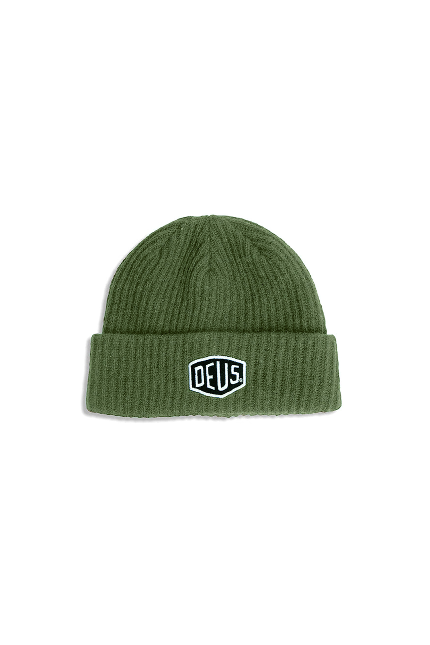 DEUS EX MACHINA - 모자 - [데우스] SHIELD BEANIE 쉴드 비니 - FOREST GREEN