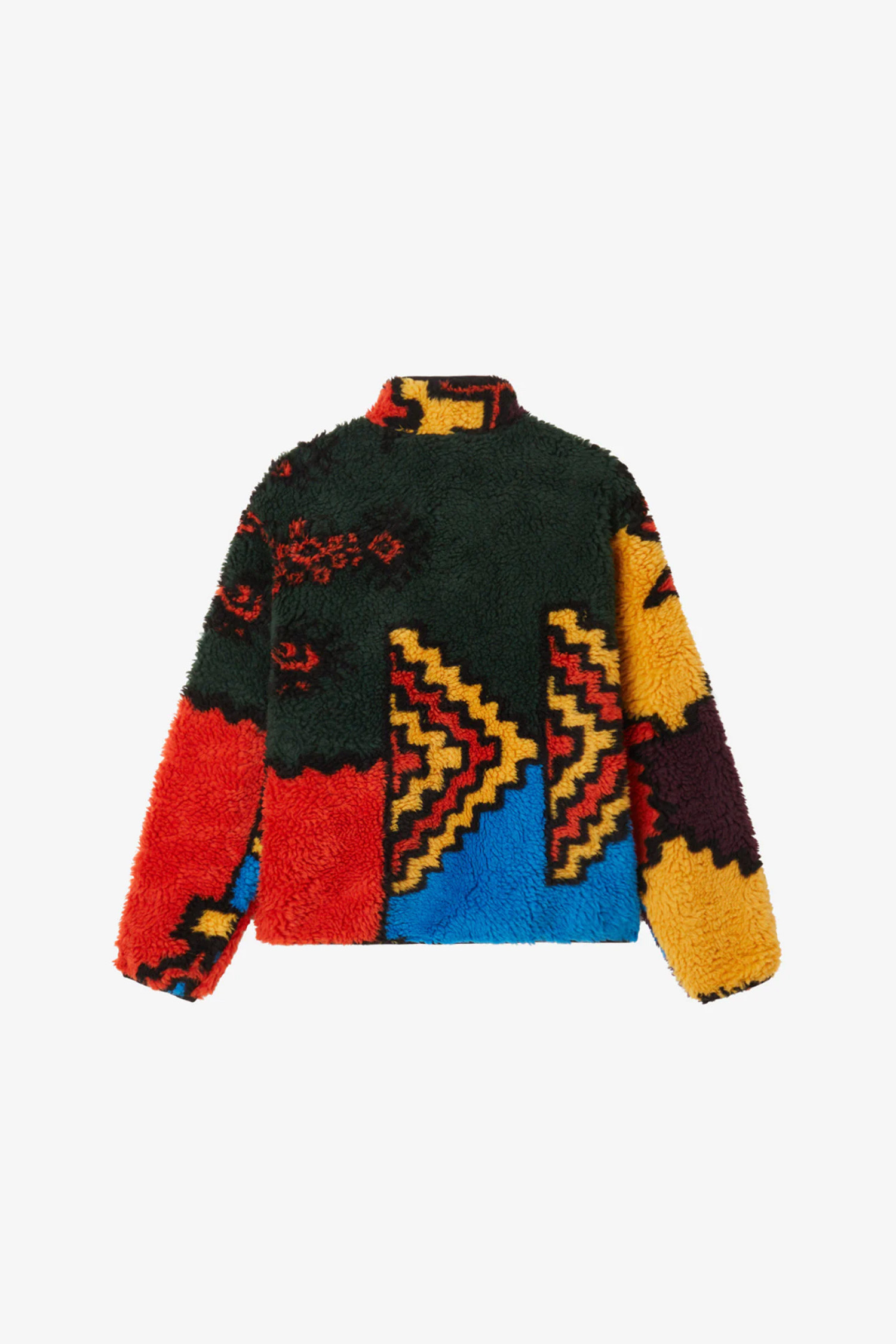 OBEY - 자켓/점퍼 - [오베이] MOROCCAN RUG SHERPA JACKET 모로칸 러그  쉐르파 재킷 - BRIGHT MULTI