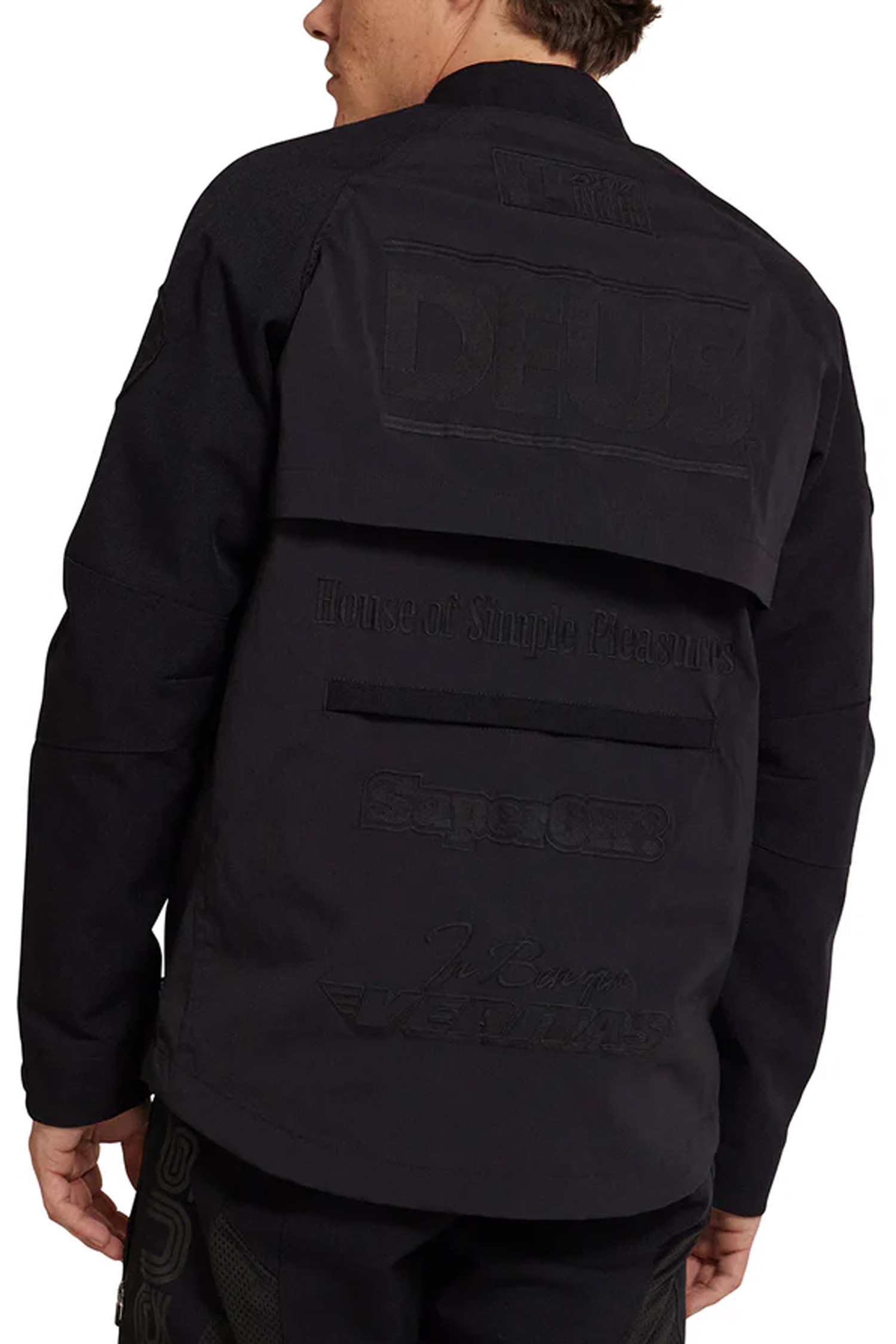 DEUS EX MACHINA - 블루종/점퍼 - [데우스] OFF ROAD CORDURA JACKET 오프 로드 코듀라 재킷 - BLACK