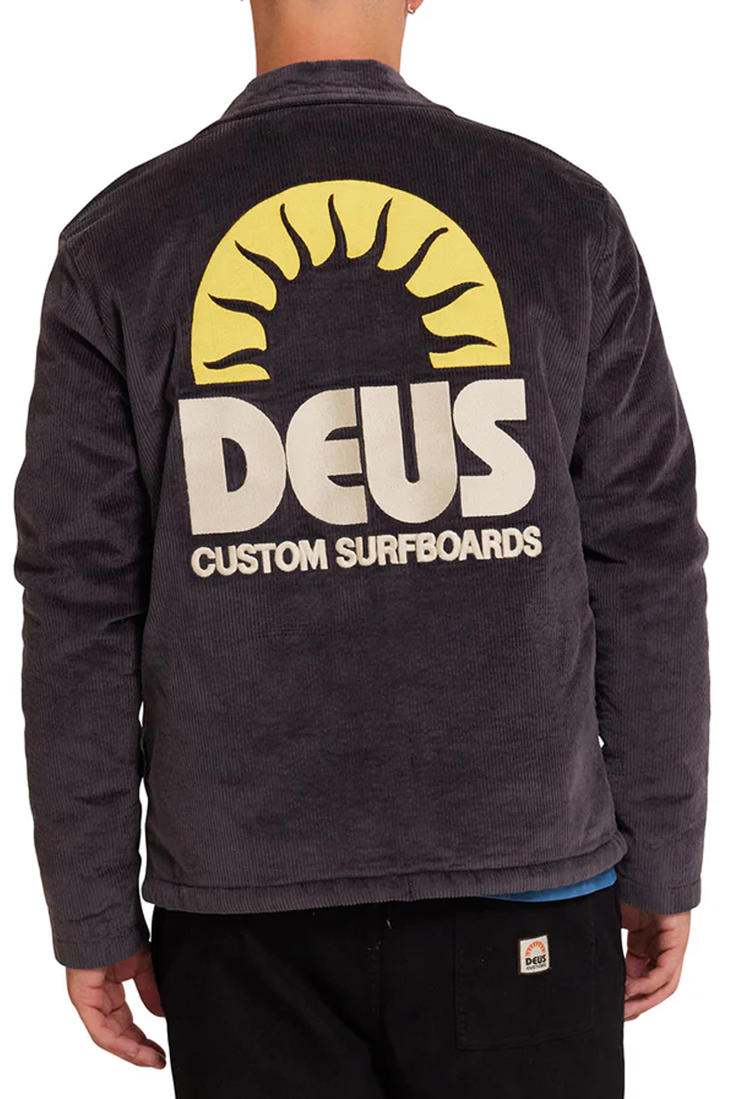 DEUS EX MACHINA - 블루종/점퍼 - [데우스] STOKES COACH JACKET 스토크스 코치 재킷 - ANTHRACITE