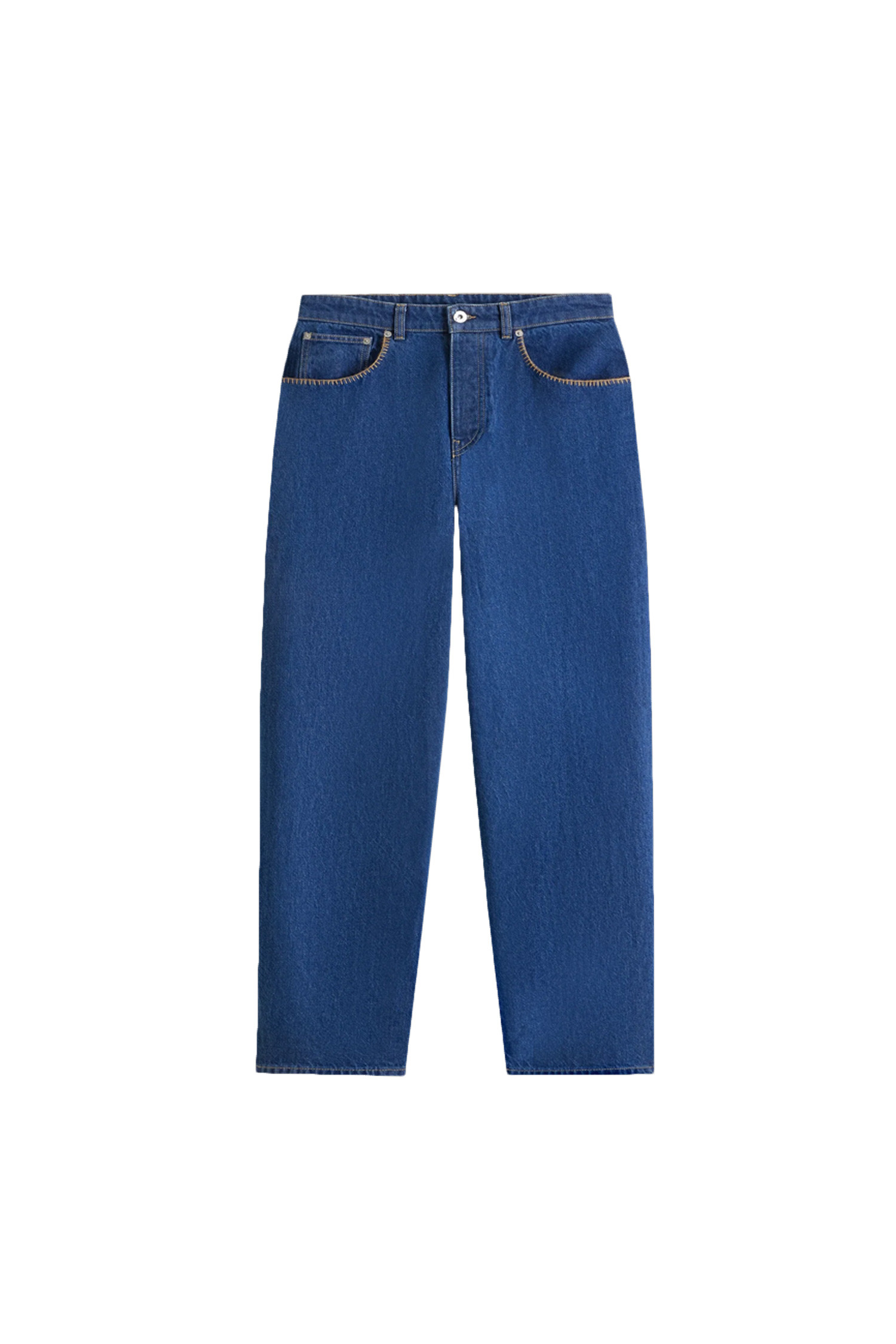 DROLE DE MONSIEUR - 데님 - [드롤드무슈] Le Jeans Brodé 데님 - STONE WASH