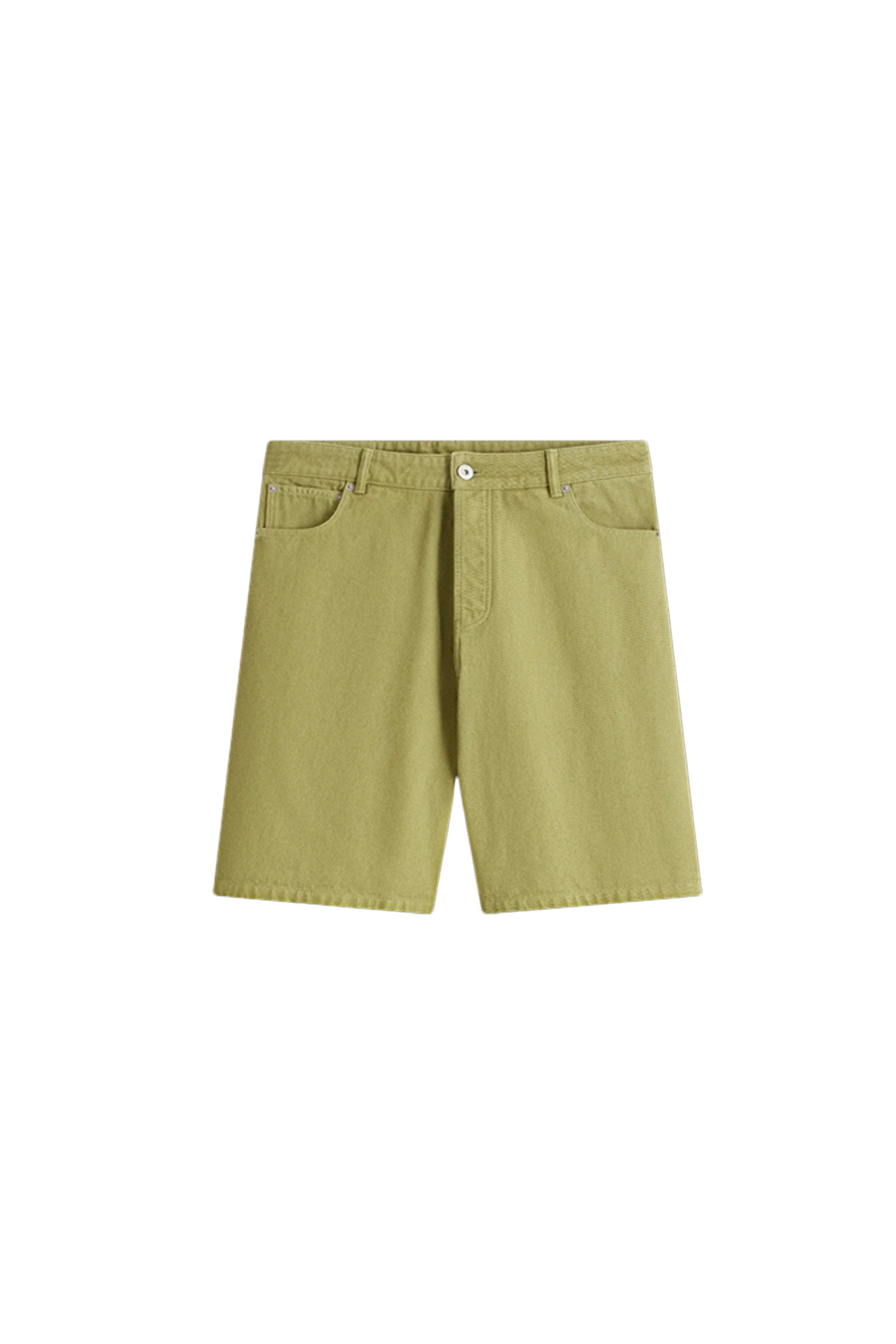 DROLE DE MONSIEUR - 하프팬츠 - [드롤드무슈] Le Short Denim 데님 쇼츠 - KHAKI