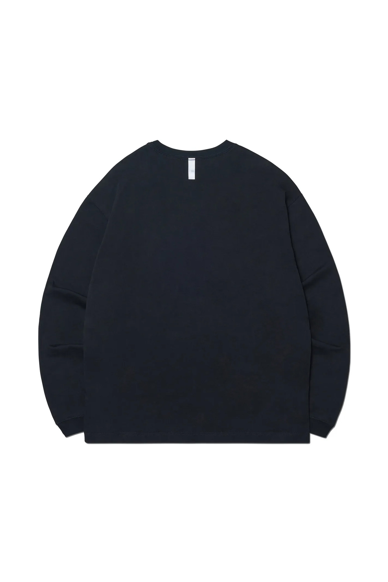 NOMANUAL - 긴팔티셔츠 - [노매뉴얼] S.N.R LONG SLEEVE TEE - BLACK