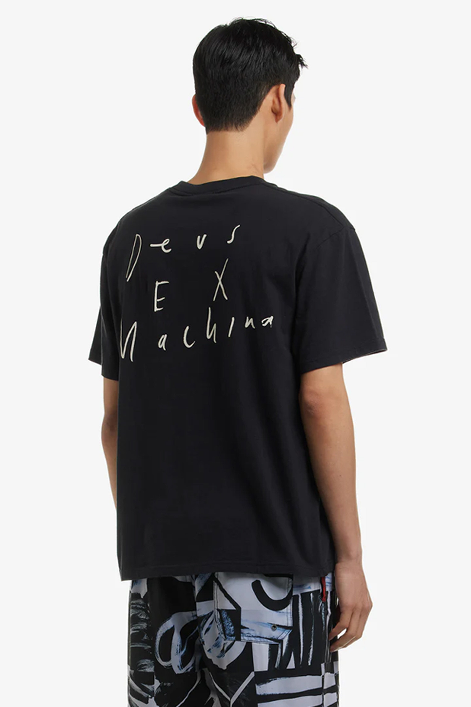 DEUS EX MACHINA - 반팔티셔츠 - [데우스] BOBSKULL TEE 봅스켈 티셔츠 - BLACK