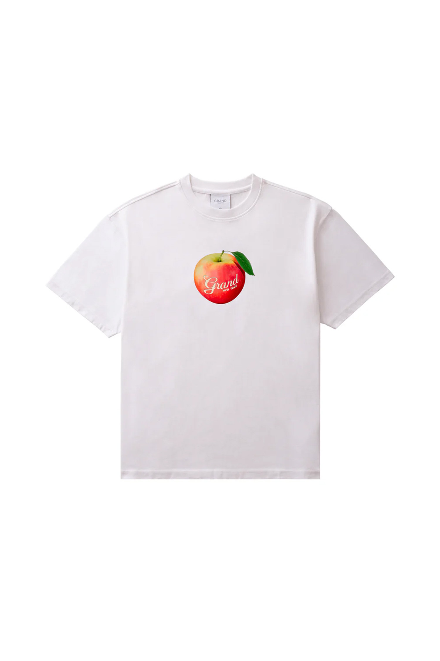 GRAND COLLECTION - 반팔티셔츠 - [그랜드컬렉션] The Big Apple Tee 빅 애플 티 - White