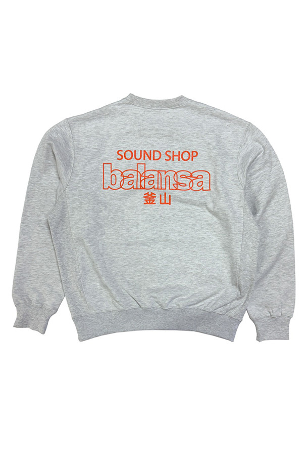 『kfr 』グレー スウェットシャツ SOUND SHOP balansa kfr 様専用』グレー スウェットシャツ SOUND SHOP balansa