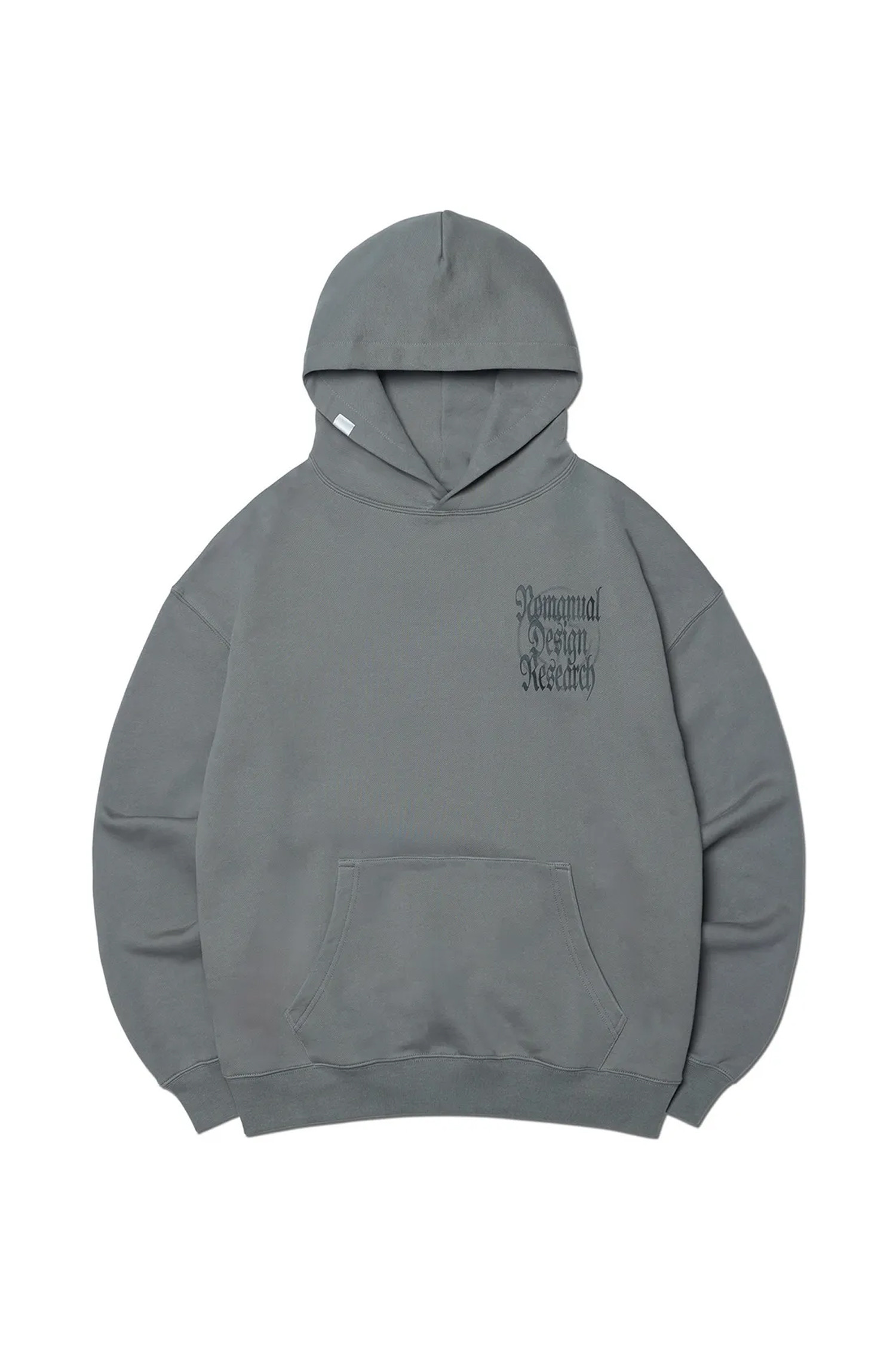 NOMANUAL - 후디 - [노매뉴얼] MANERO HOODIE - GRAY