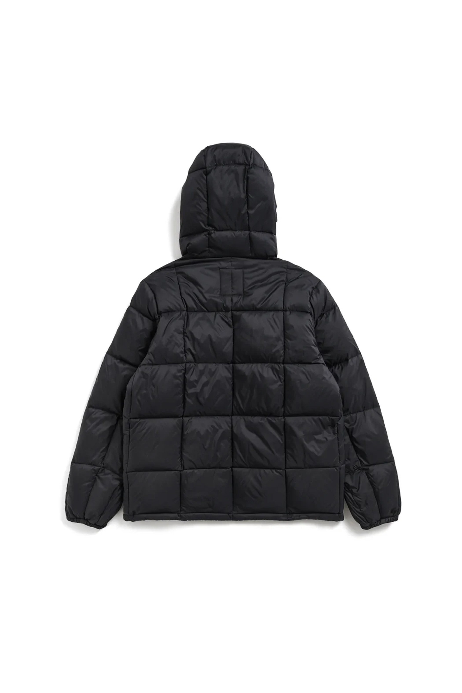 TAION - 다운/패딩 - [타이온] VOLUME HOOD DOWN JACKET PACKABLE OUTER 볼륨 후드 다운 자켓 - BLACK