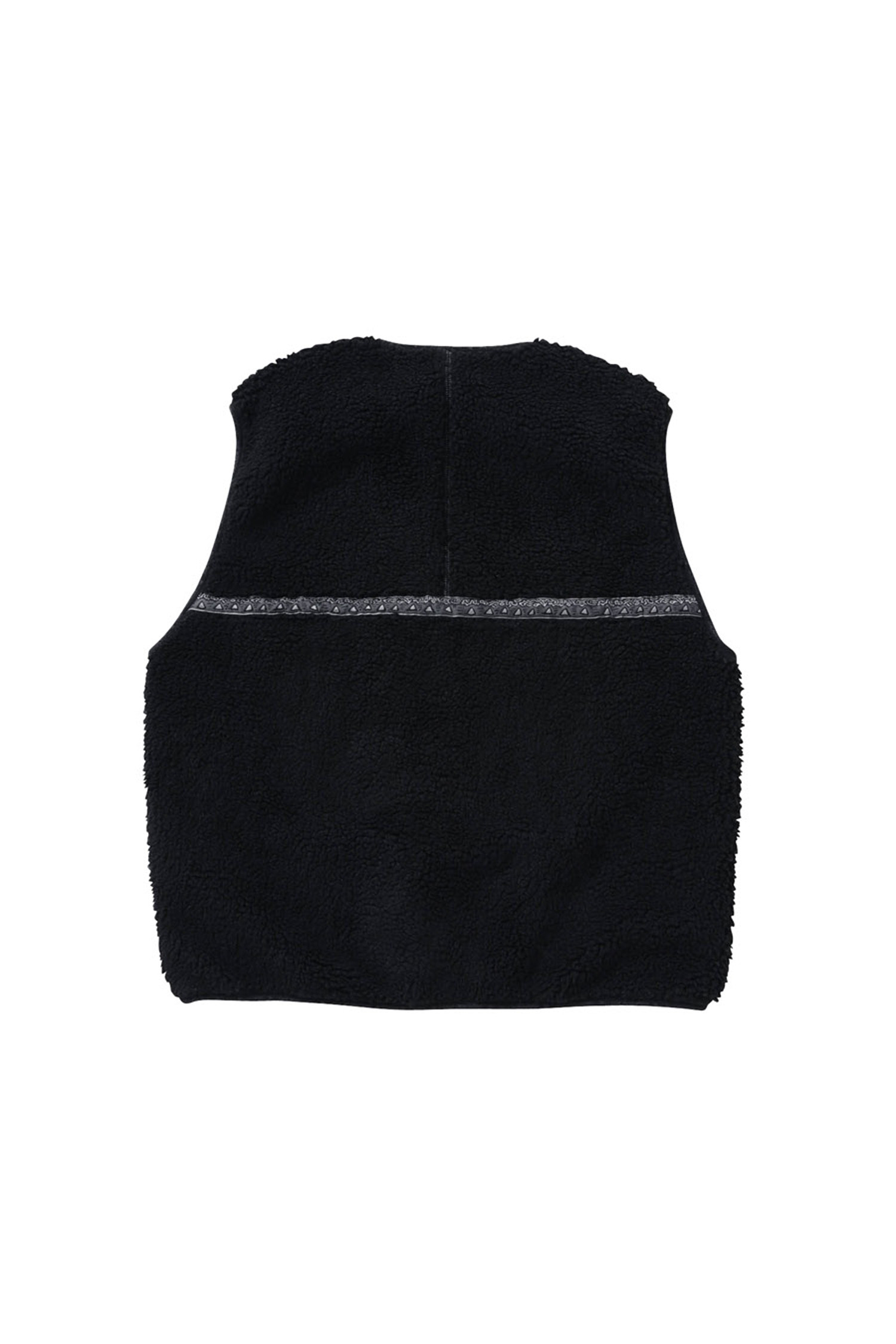 GRAMICCI - 베스트 - [그라미치X앤드원더] JQ TAPE FLEECE VEST JQ 테이프 플리스 베스트 - BLACK