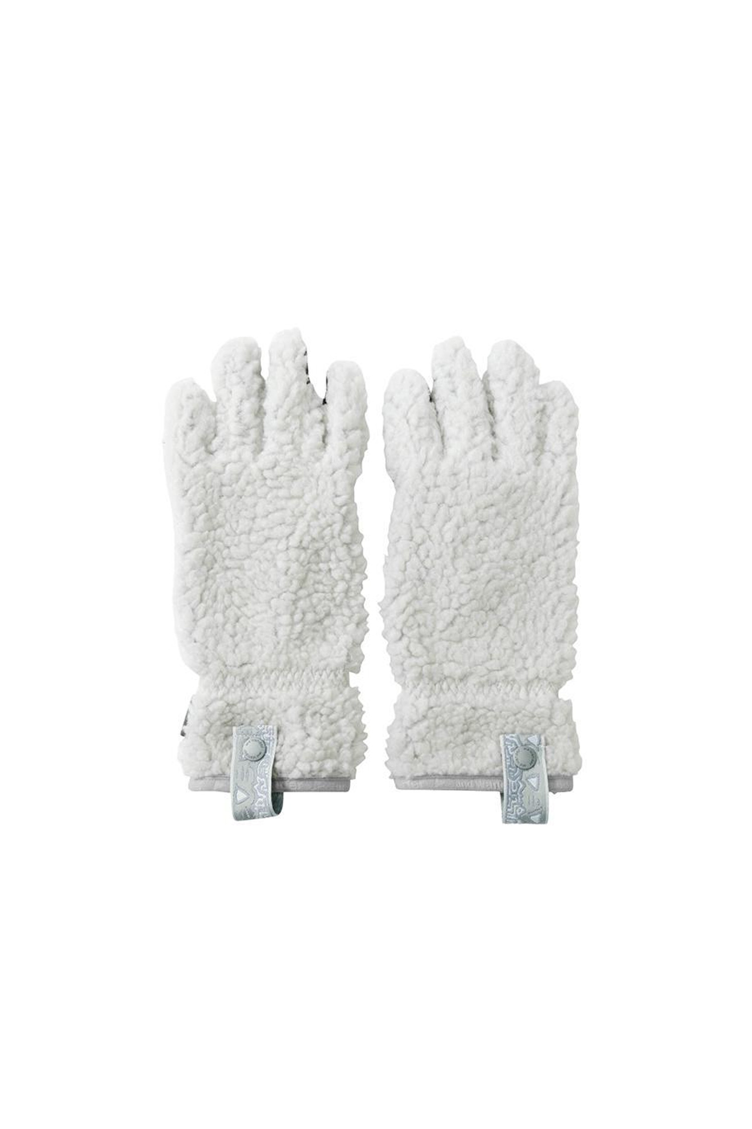 GRAMICCI - 장갑 - [그라미치X앤드원더] JQ TAPE FLEECE GLOVE JQ 테이프 플리스 장갑 - LIGHT GRAY