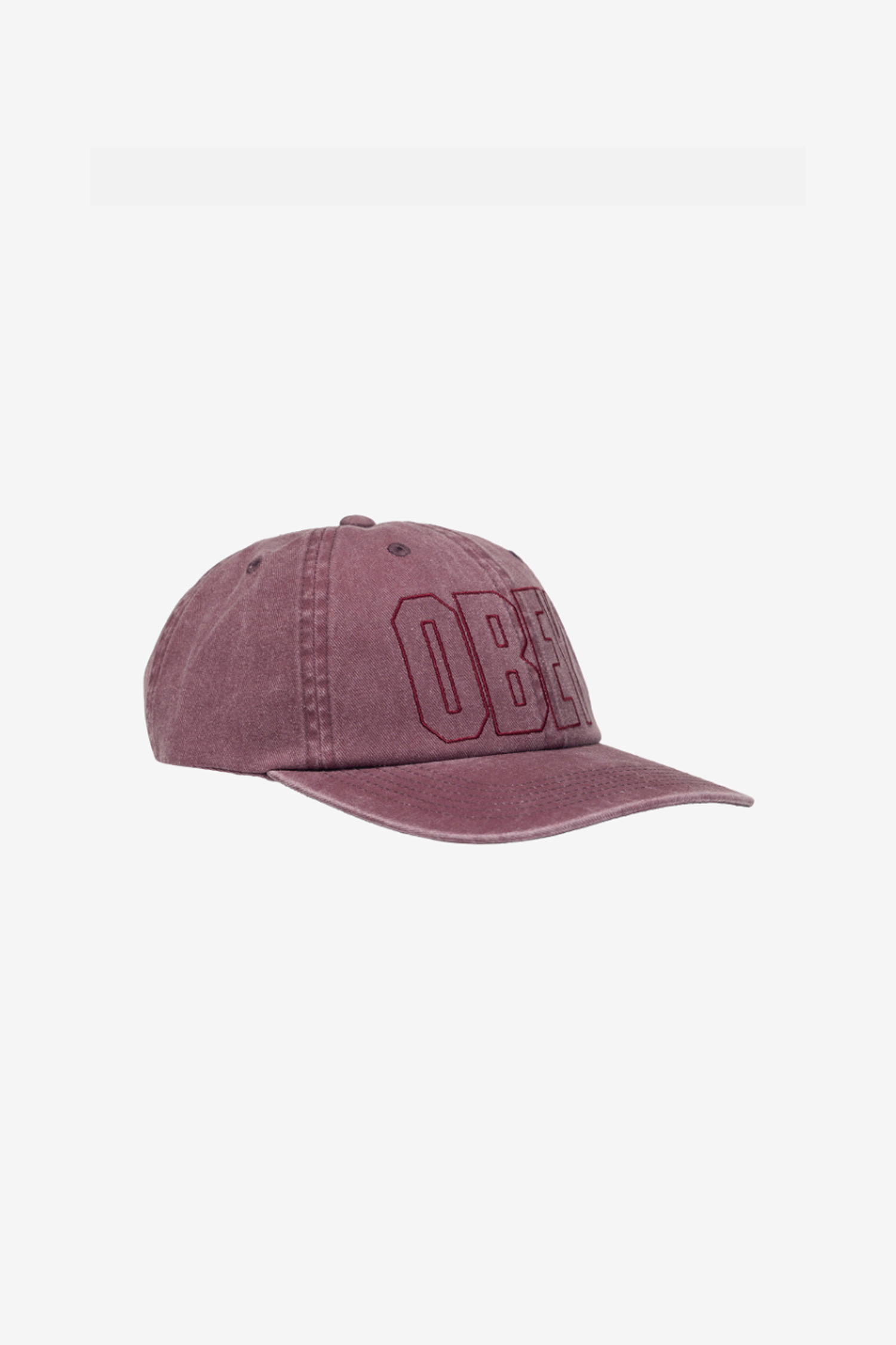 OBEY - 모자 - [오베이] PIGMENT NOVA 6 PANEL VELCRO BACK 피그먼트 노바 6패널 벨크로 백 - PIGMENT BURGUNDY