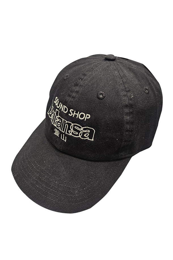 BALANSA] SSB LOGO BALL CAP 로고 볼캡 - BLACK