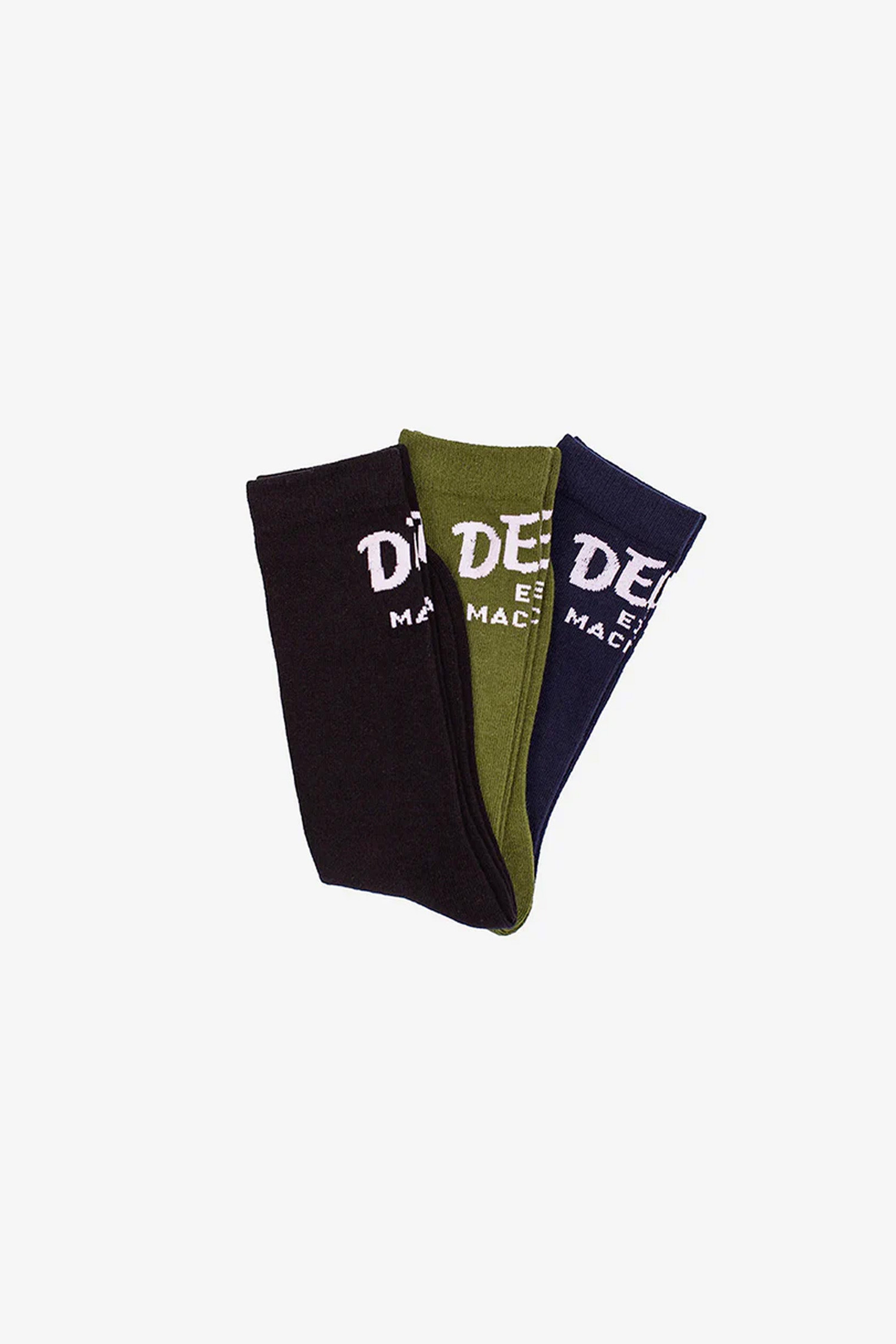 DEUS EX MACHINA - 양말 - [데우스] CURVY SOCK 커비 삭 - 3 PACK MULTI