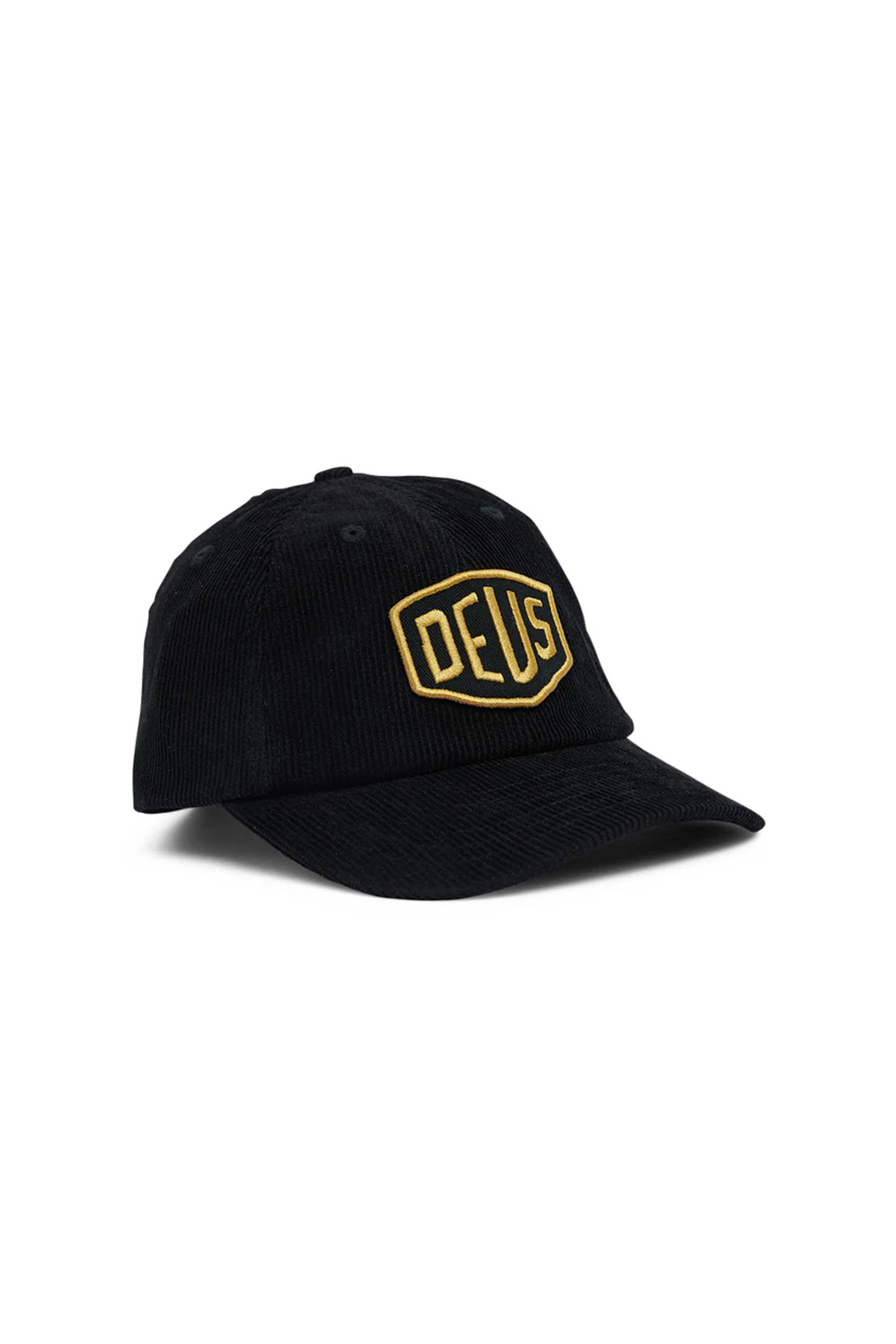 DEUS EX MACHINA - 모자 - [데우스] SHIELD CORD DAD CAP 쉴드 코드 대드 캡 - BLACK