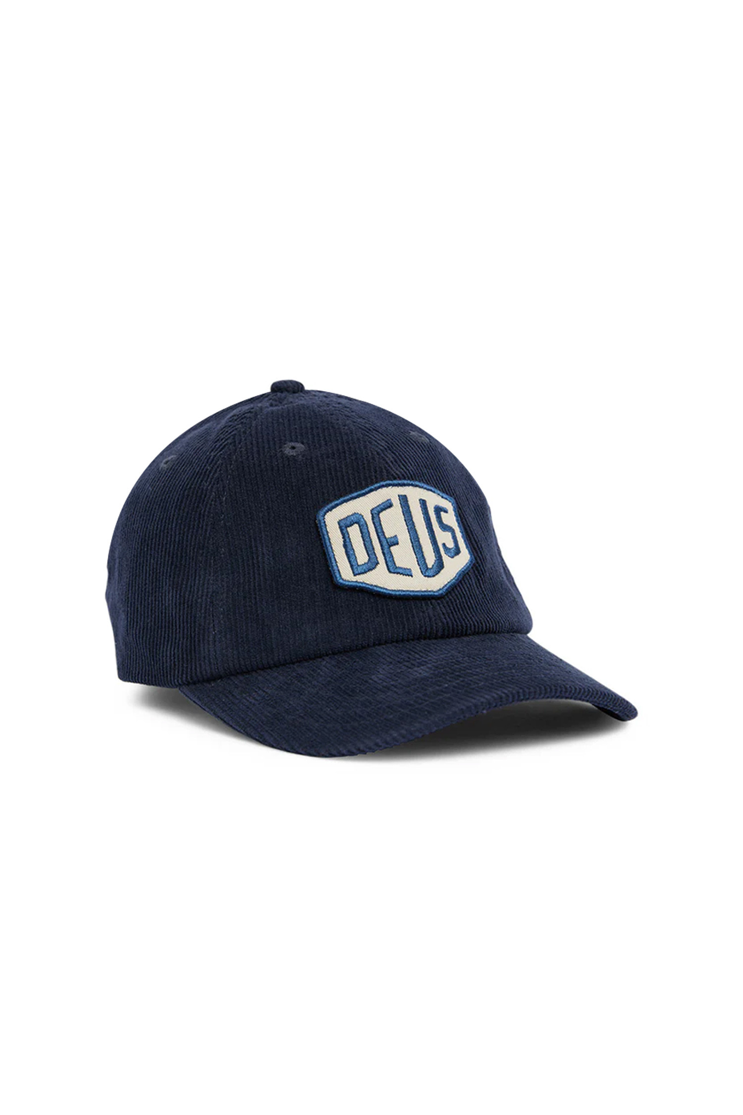 DEUS EX MACHINA - 모자 - [데우스] SHIELD CORD DAD CAP 쉴드 코드 대드 캡 - NAVY