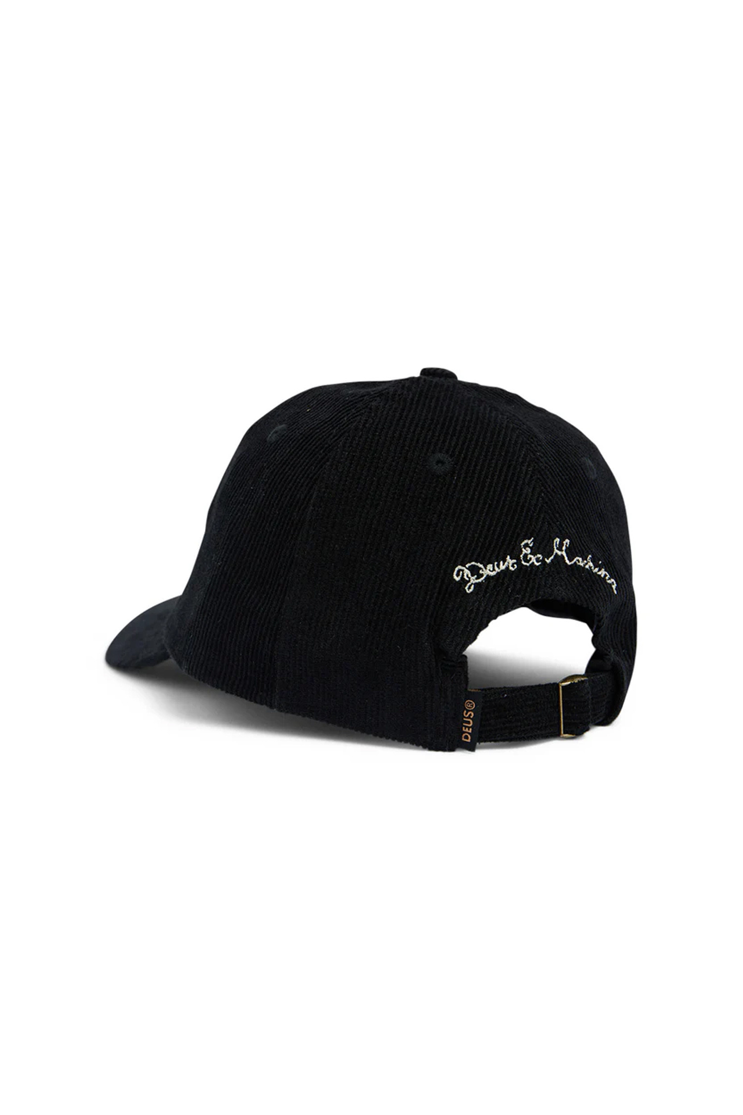 DEUS EX MACHINA - 모자 - [데우스] SHIELD CORD DAD CAP 쉴드 코드 대드 캡 - BLACK