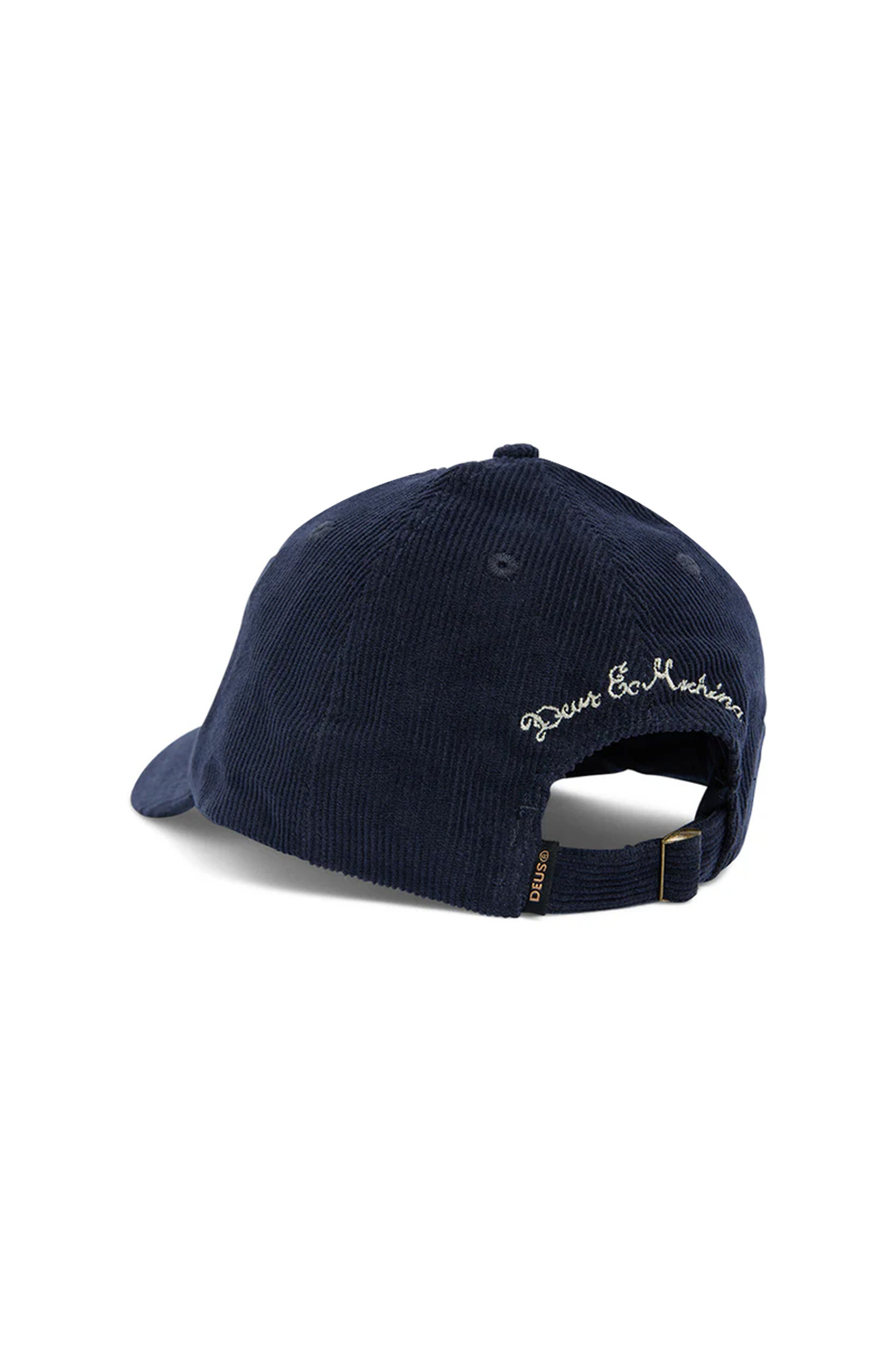 DEUS EX MACHINA - 모자 - [데우스] SHIELD CORD DAD CAP 쉴드 코드 대드 캡 - NAVY