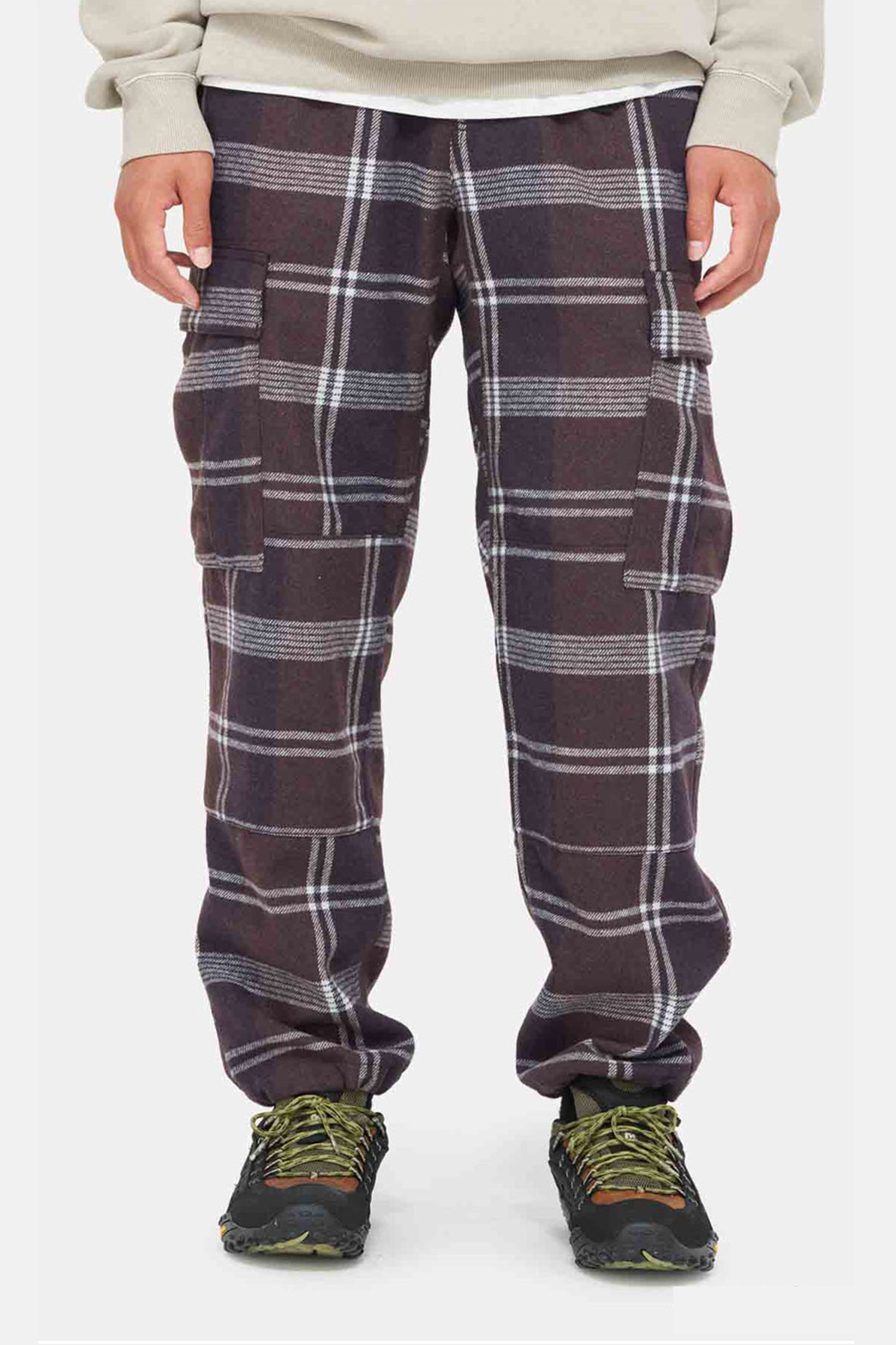 [그라미치] WOOL CARGO PANT 울 카고 팬츠 - BURLY PLAID