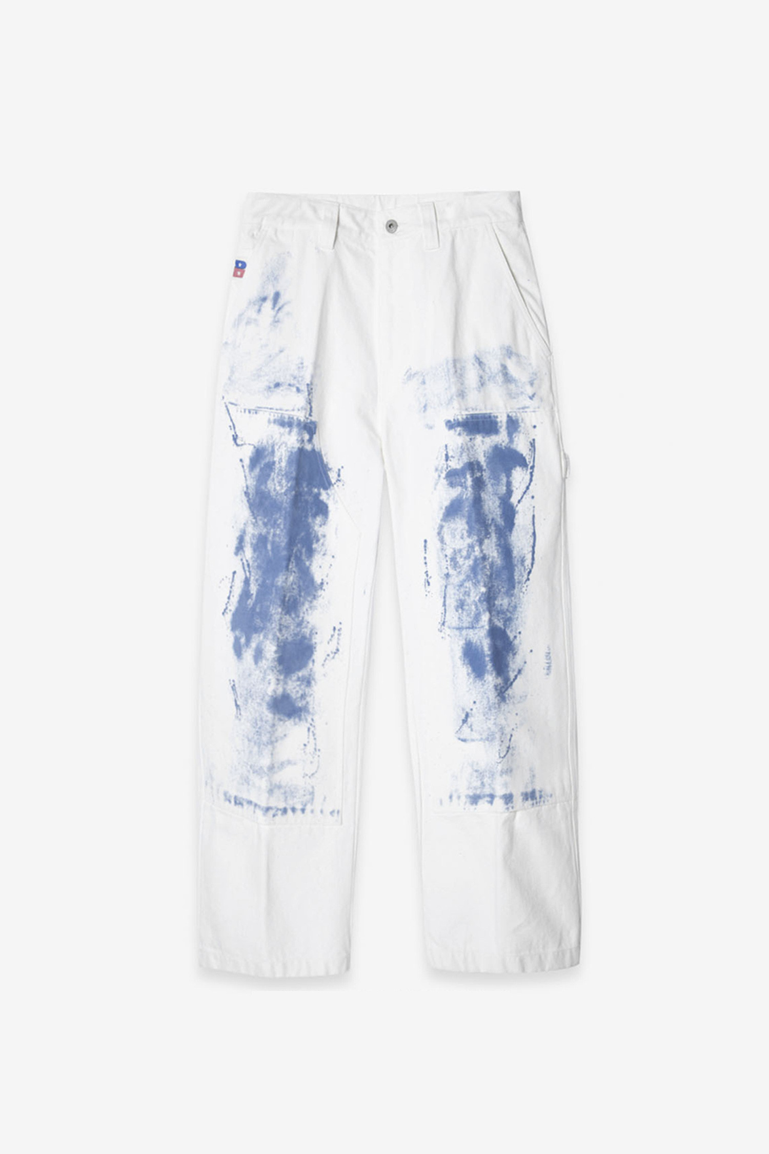 [벌스데이수트] PAINTED CARPENTER PANTS 페인티드 카펜터 팬츠 - WHITE