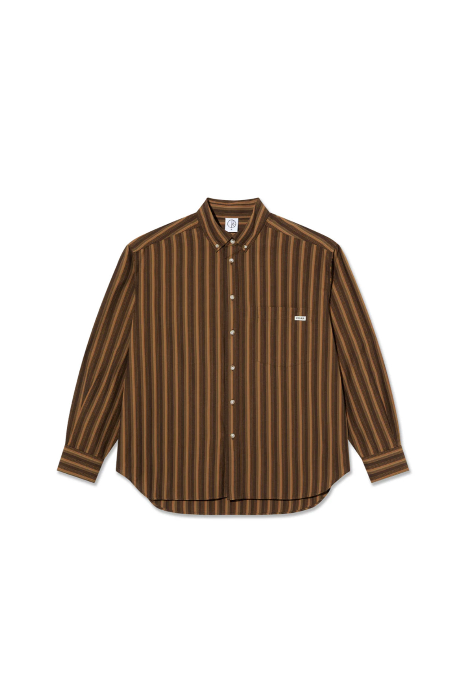 [폴라스케이트] Ben LS Shirt 벤 LS 셔츠 - Brown Stripes