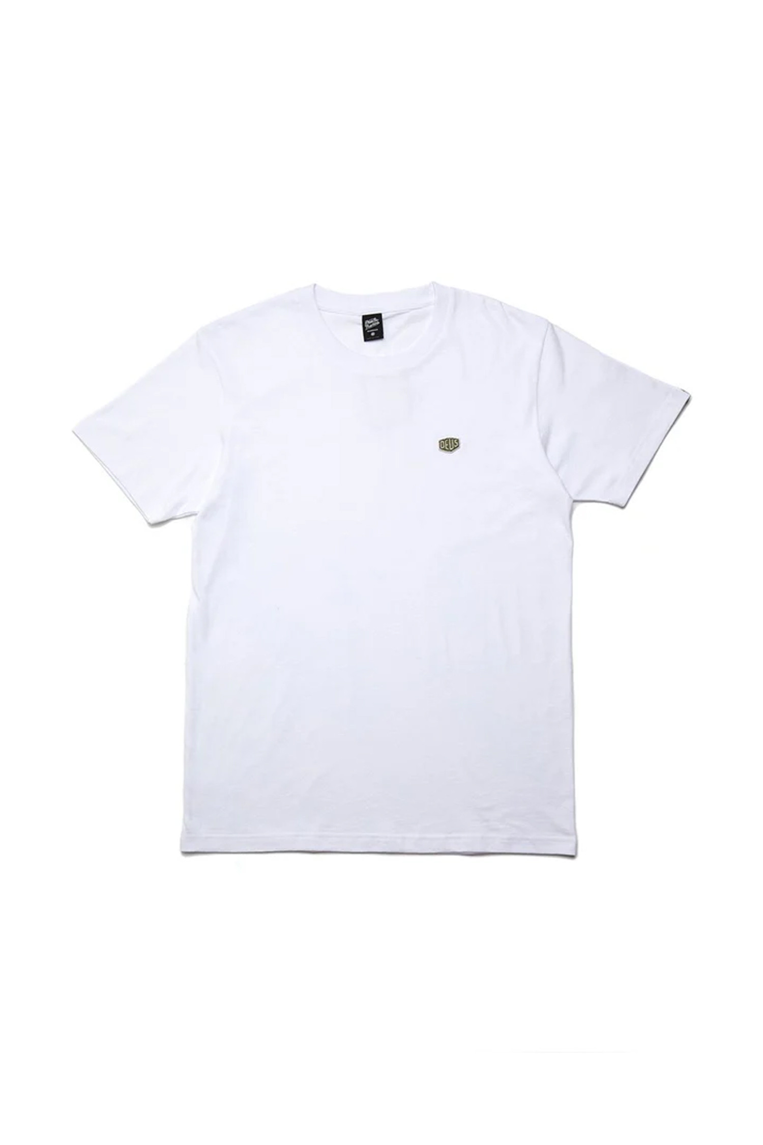 [데우스] SHIELD STANDARD TEE 쉴드 스탠다드 반팔 티셔츠 - WHITE