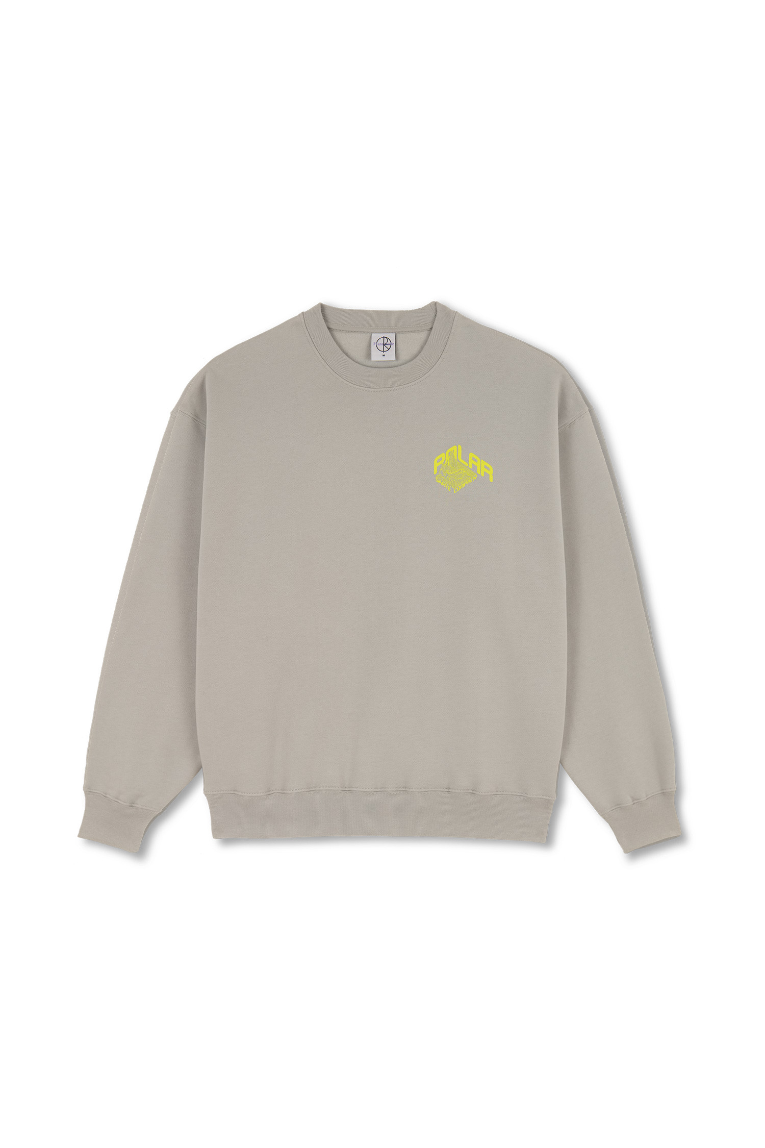 [폴라스케이트] Dave Crewneck Graph 데이브 크루넥 그래프 - Silver