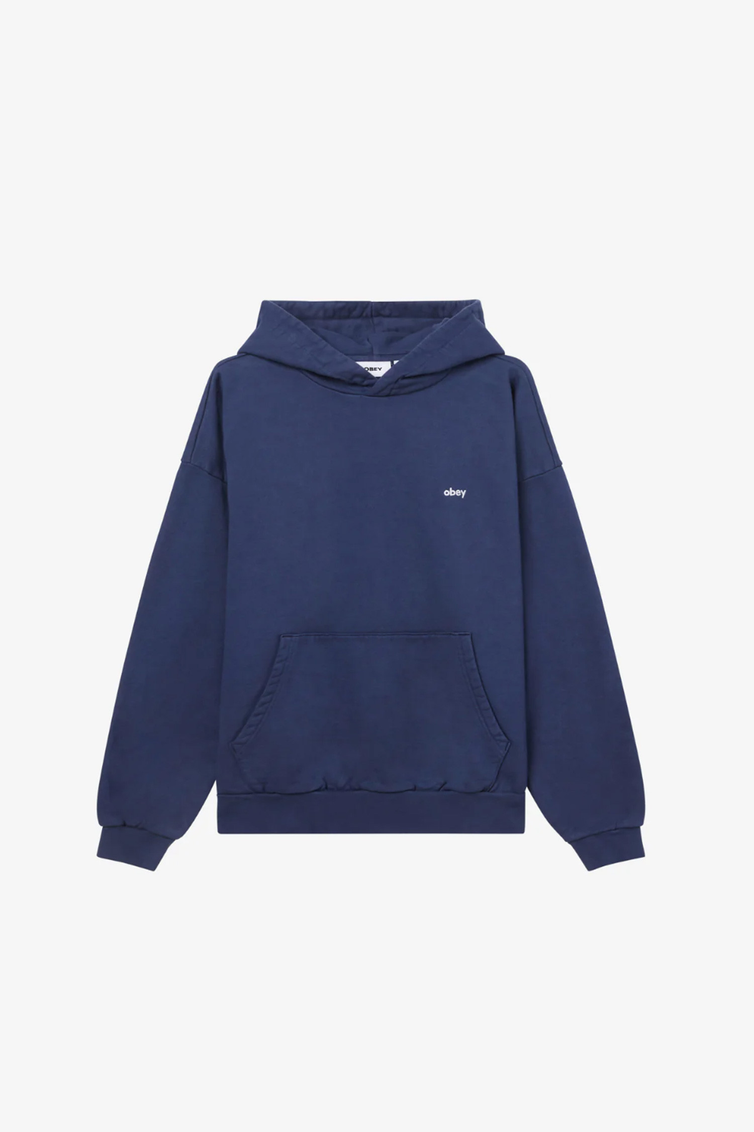 [오베이] LOWERCASE PIGMENT HOOD 로워케이스 피그먼트 후드 - PIGMENT ACADEMY NAVY