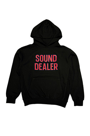 [발란사] SOUND DEALER HOODIE 사운드딜러 후디 - BLACK