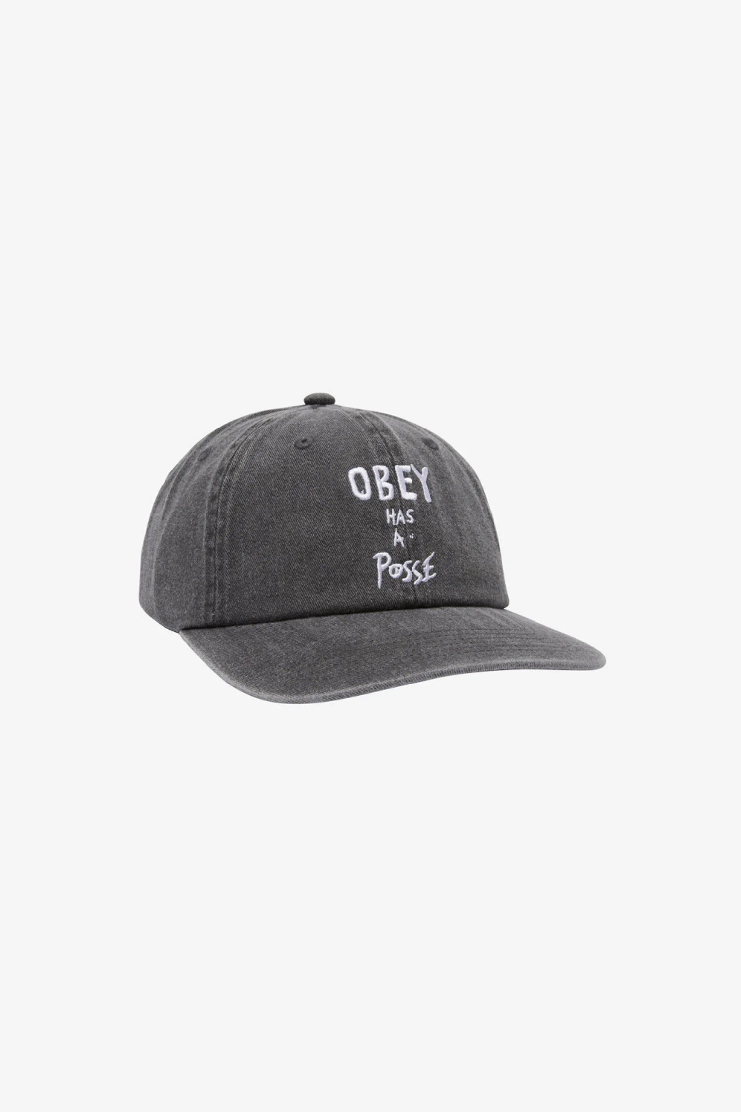 [오베이] PIGMENT POSSE 6 PANEL SNAPBACK 피그먼트 파시 6 패널 스냅백 - PIGMENT BLACK