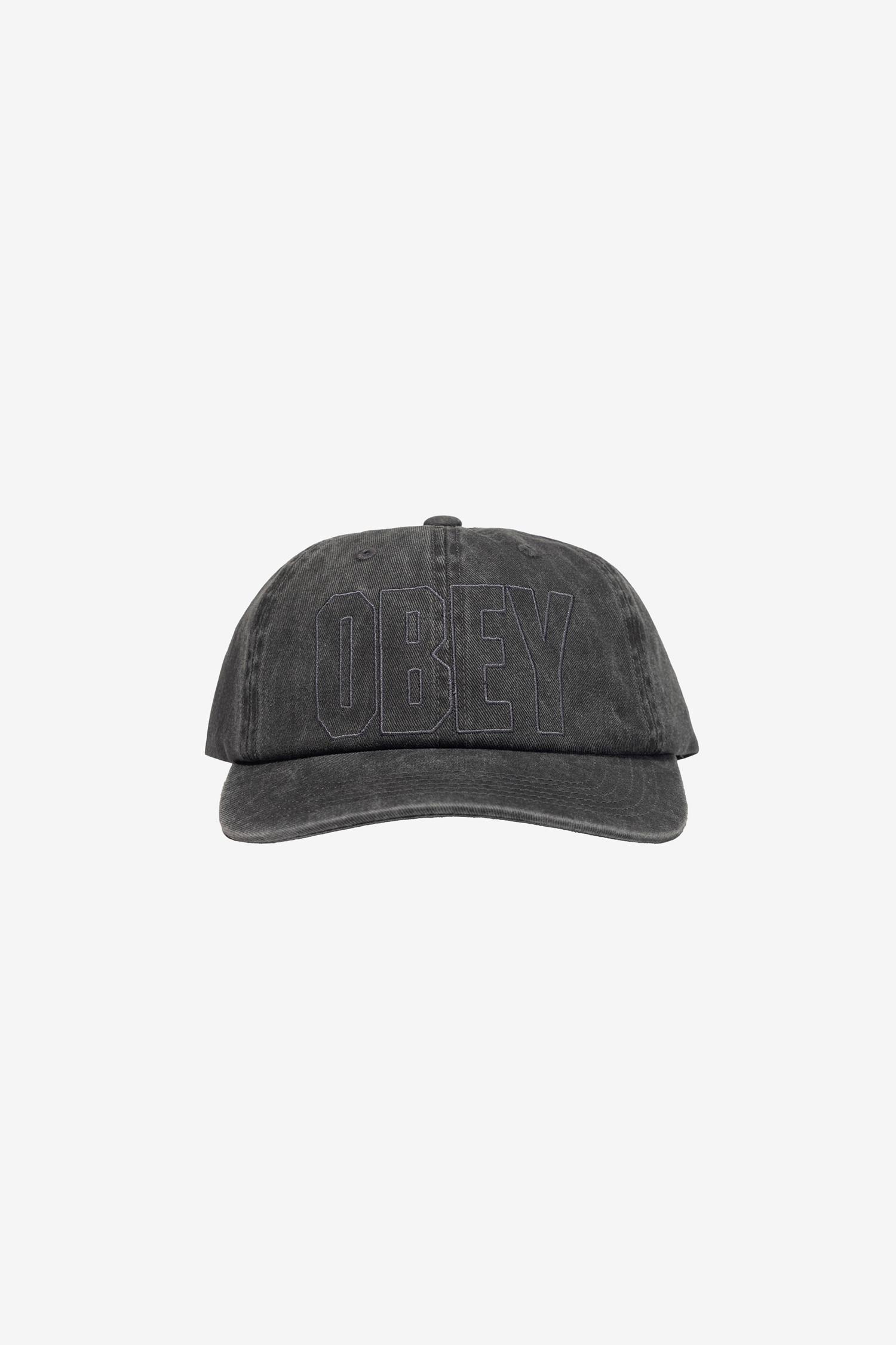 [오베이] PIGMENT NOVA 6 PANEL VELCRO BACK 피그먼트 노바 6패널 벨크로 백 - PIGMENT BLACK