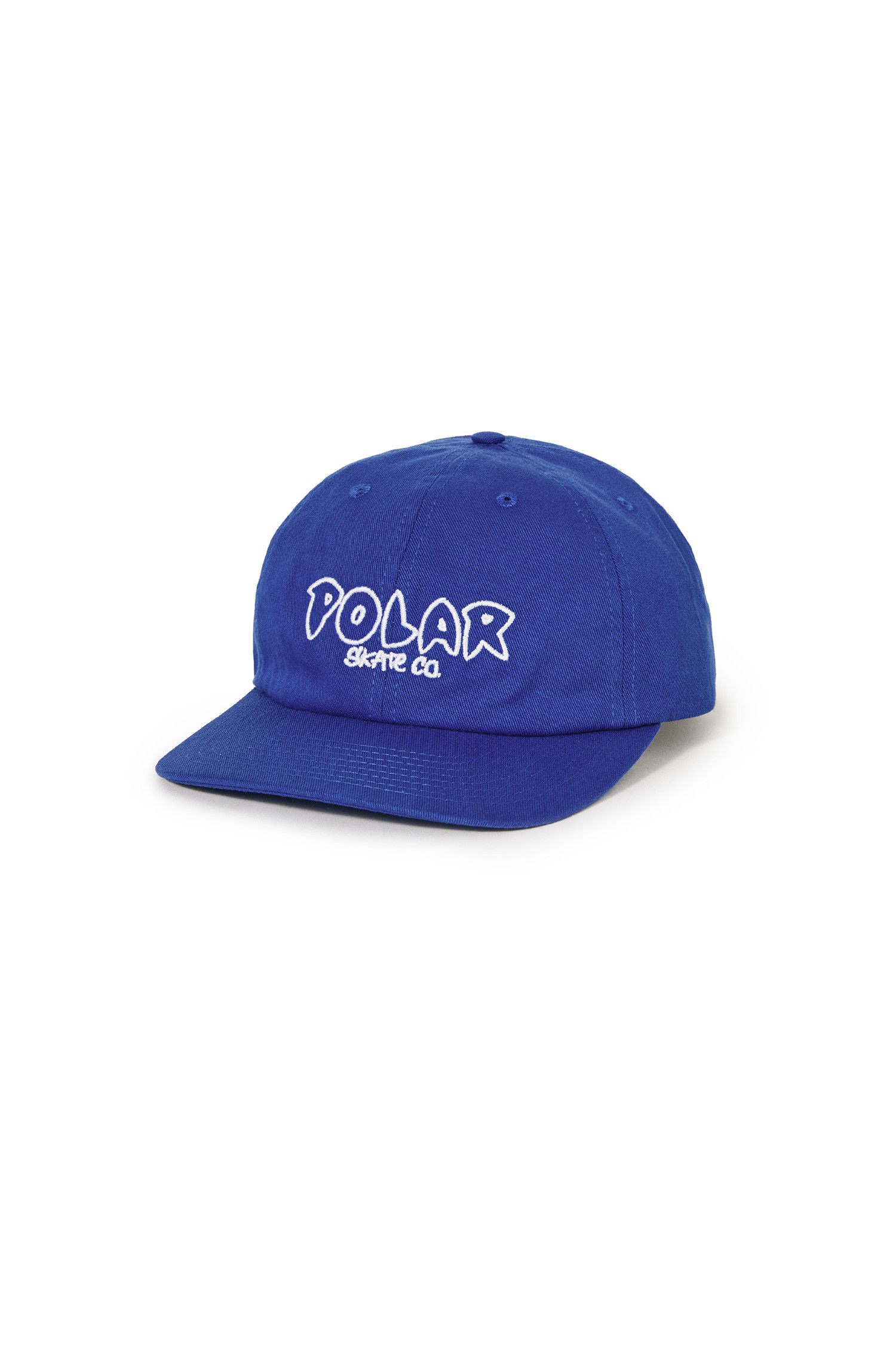 [폴라스케이트] Michael Cap Outline Logo 마이클 캡 아웃라인 로고 - Egyptian Blue