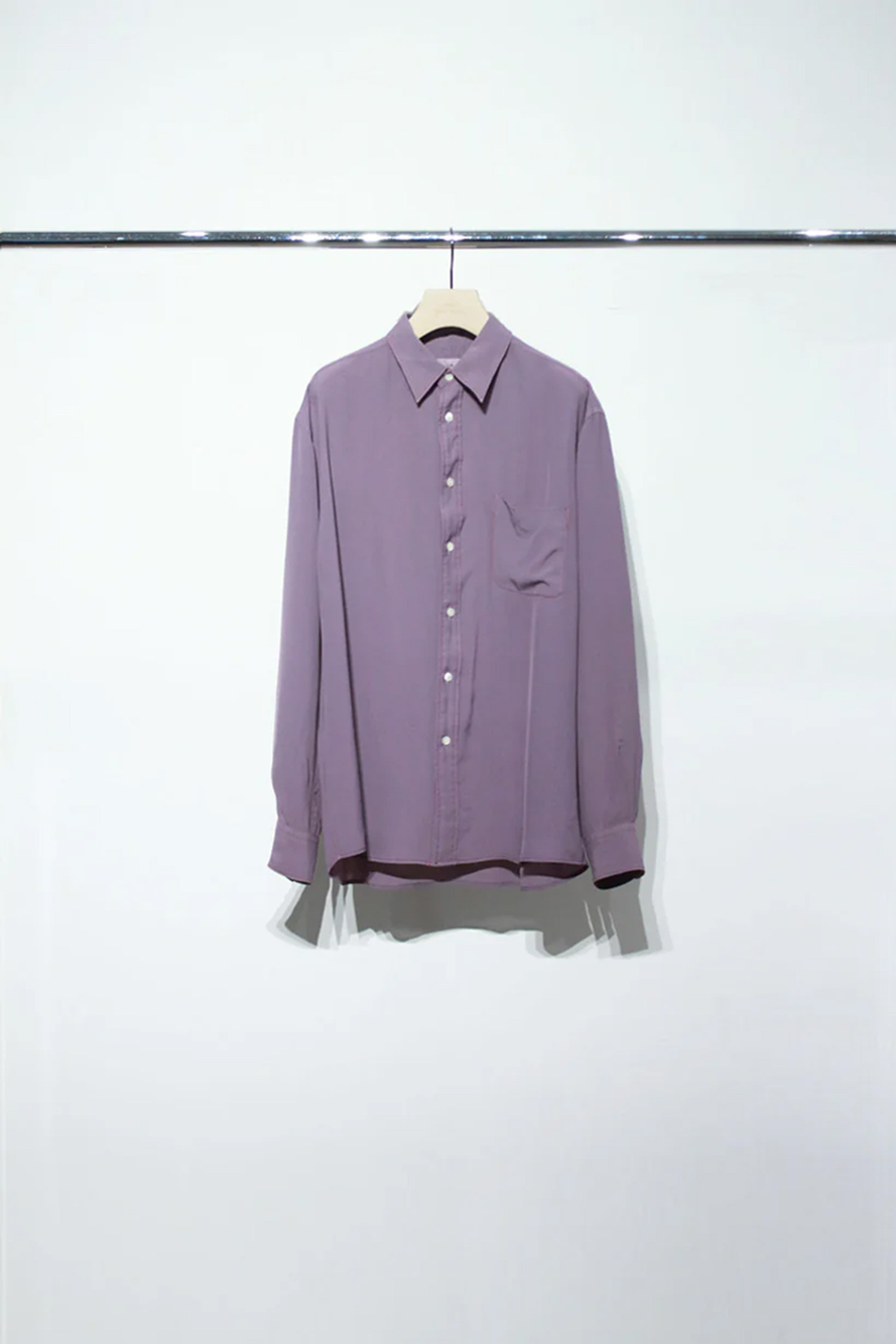 [SOE] Overdyed Stiching Shirts 오버다이드 스티칭 셔츠 - PURPLE