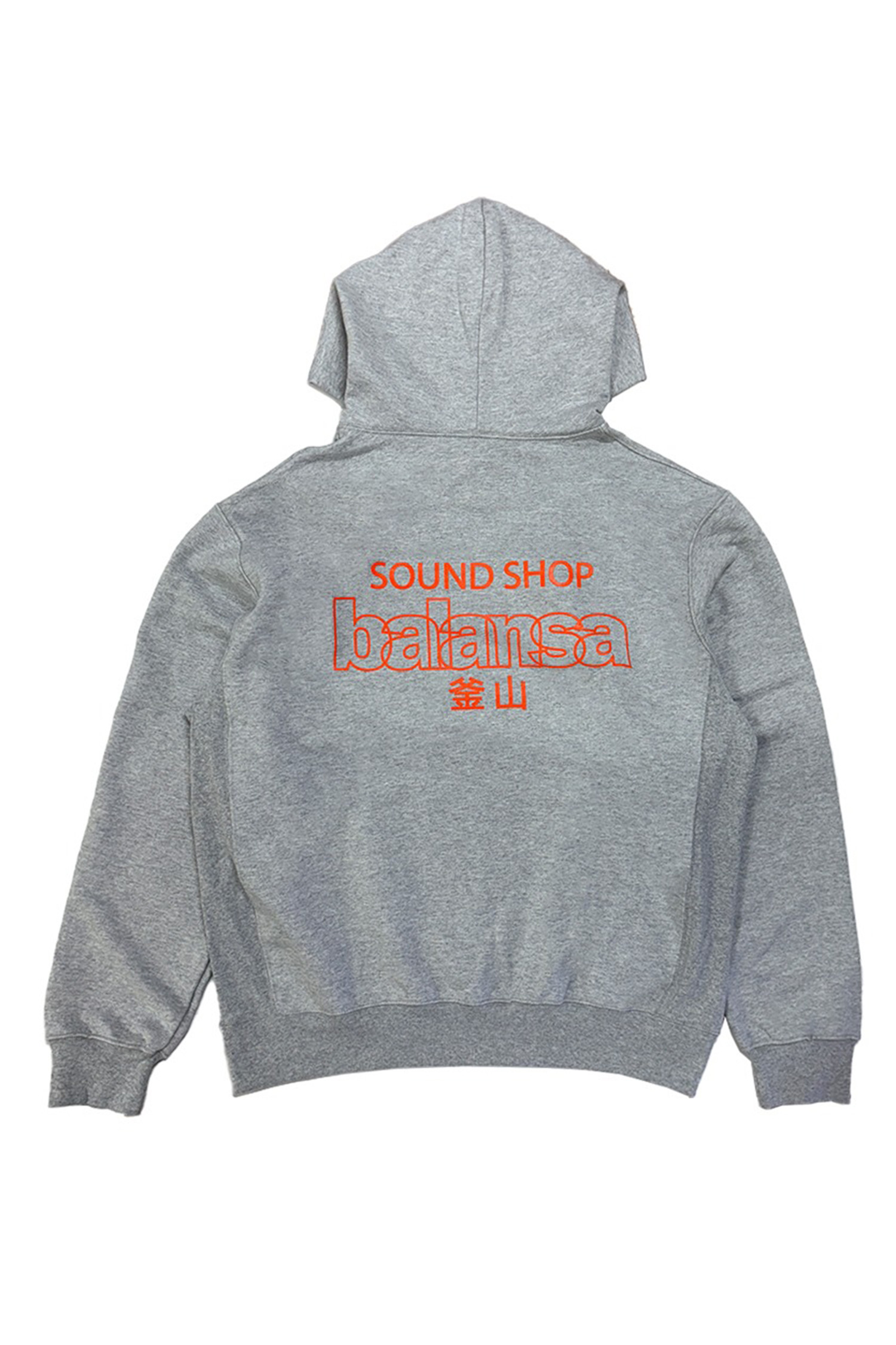 BALANSA] SSB 로고 후디 - 헤더 그레이/오렌지